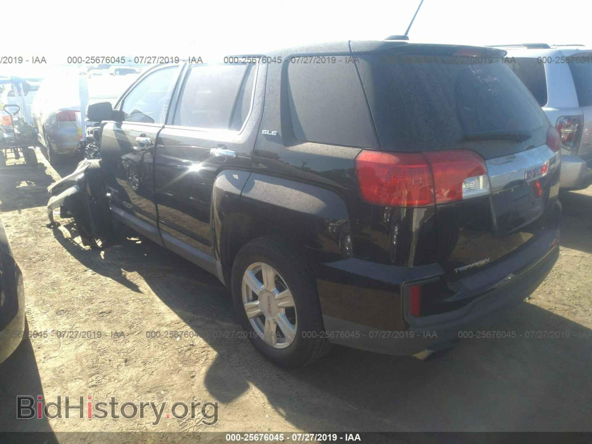 2016 GMC TERRAIN - VIN: 2GKALMEK3G6279348 - Фото 3