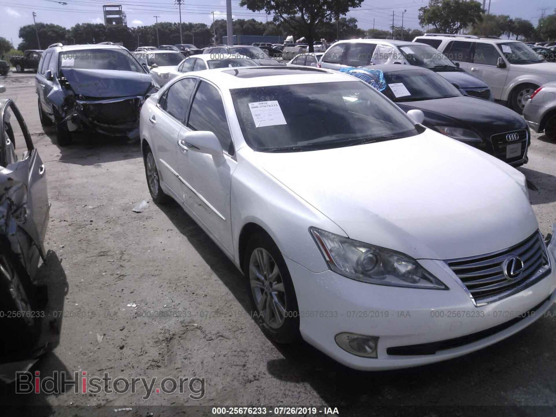 Photo JTHBK1EG9C2477628 - LEXUS ES 2012