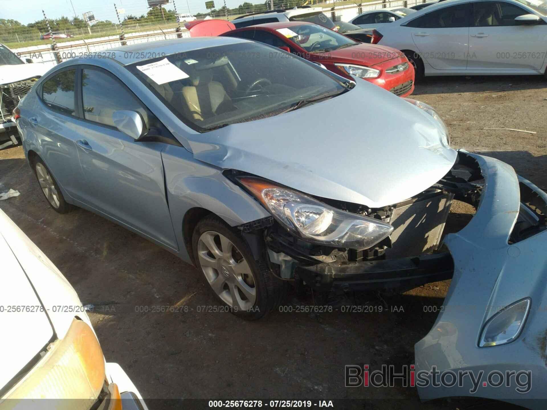 Photo KMHDH4AE4DU617178 - HYUNDAI ELANTRA 2013