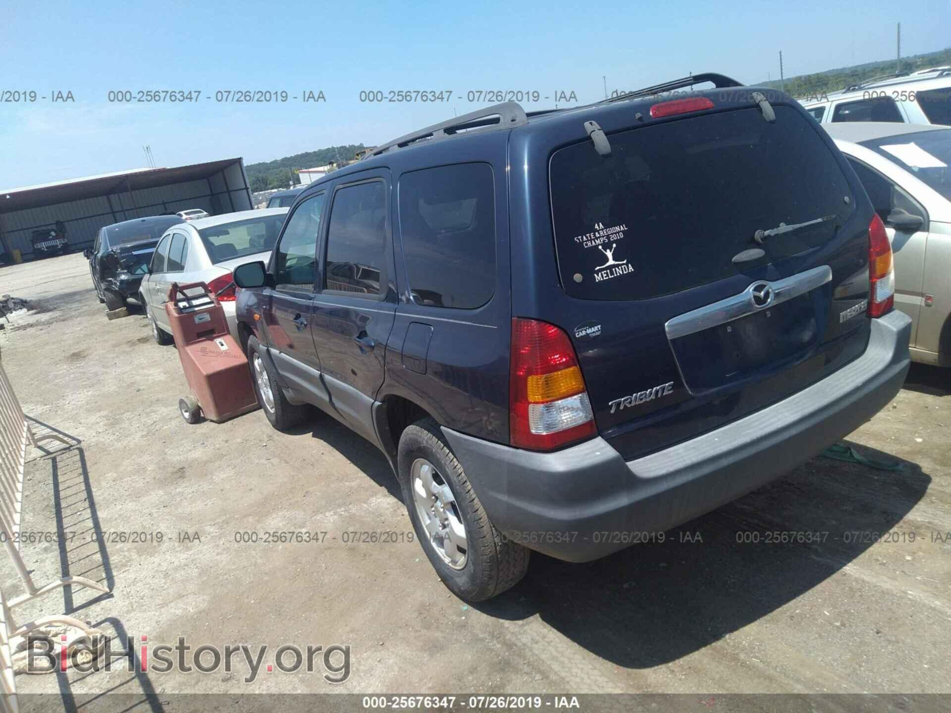2004 MAZDA TRIBUTE - VIN: 4F2YZ02B54KM25733 - Фото 3
