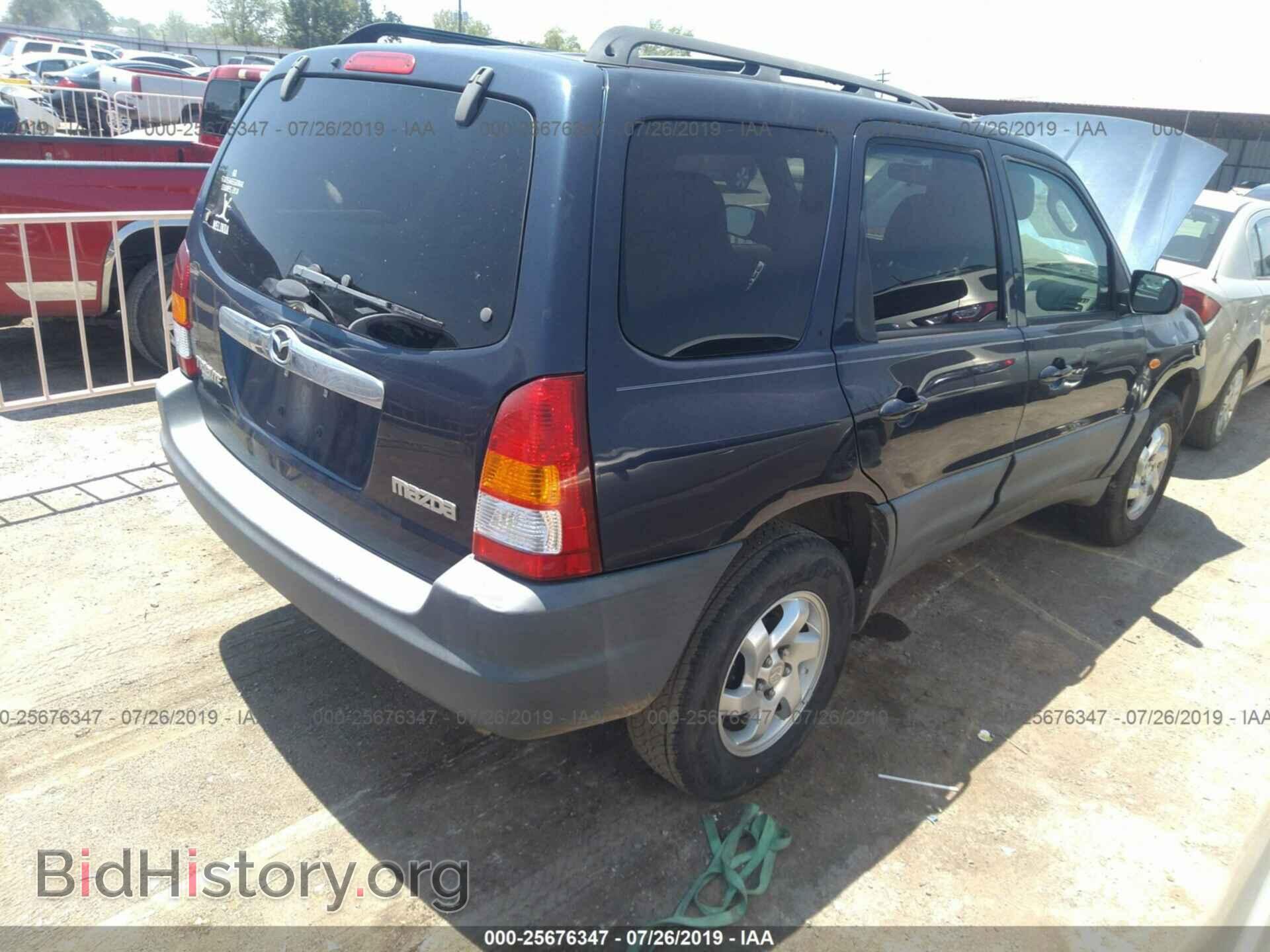 2004 MAZDA TRIBUTE - VIN: 4F2YZ02B54KM25733 - Фото 4