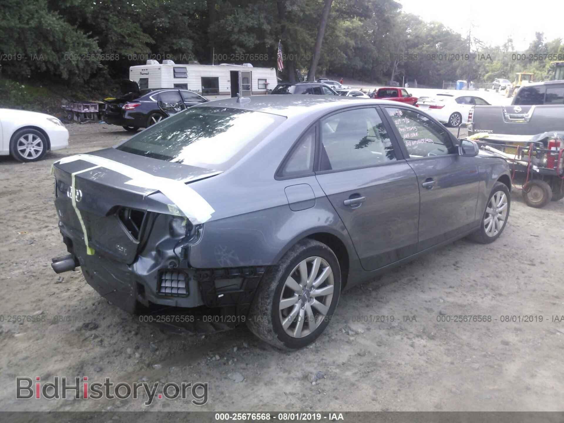 2012 AUDI A4 - VIN: WAUBFAFL5CN004449 - Фото 4