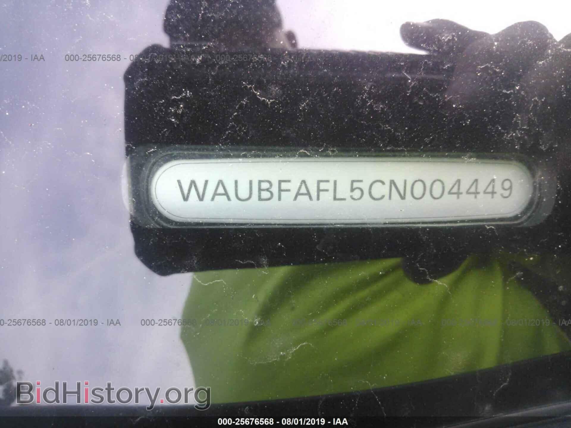 2012 AUDI A4 - VIN: WAUBFAFL5CN004449 - Фото 9