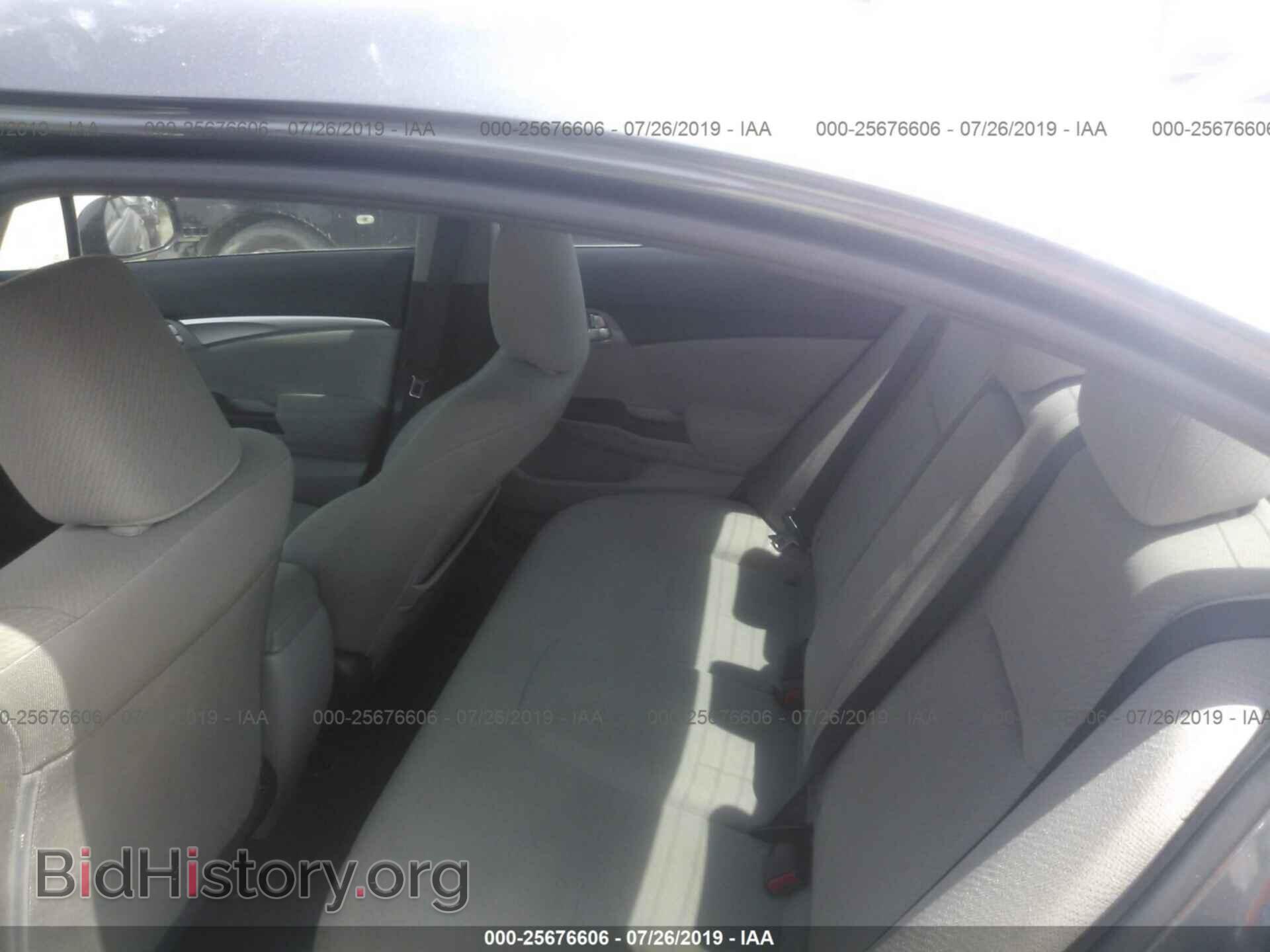 2013 HONDA CIVIC - VIN: 19XFB2F82DE086034 - Фото 8
