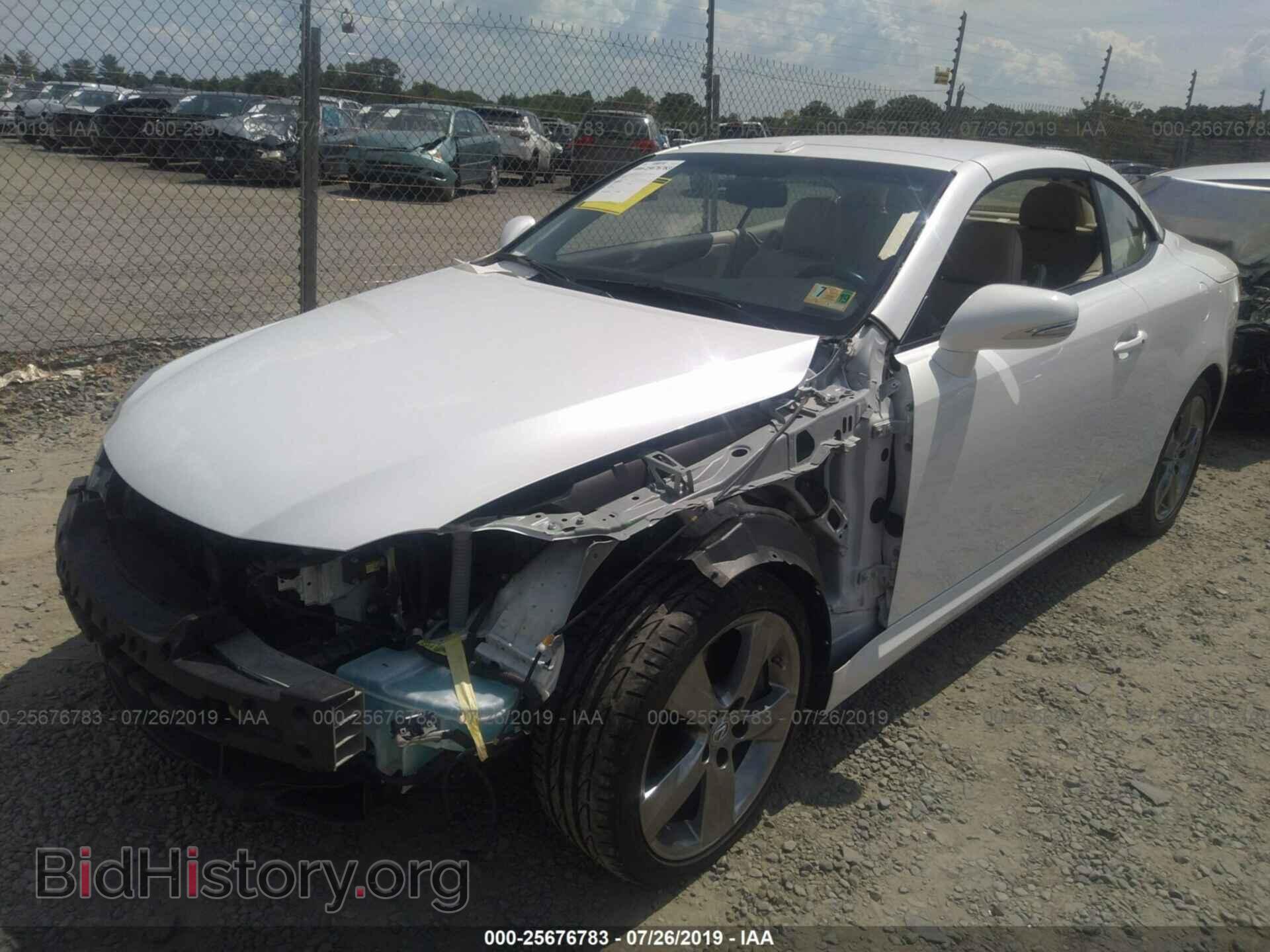 2010 LEXUS IS - VIN: JTHFE2C20A2501169 - Фото 2