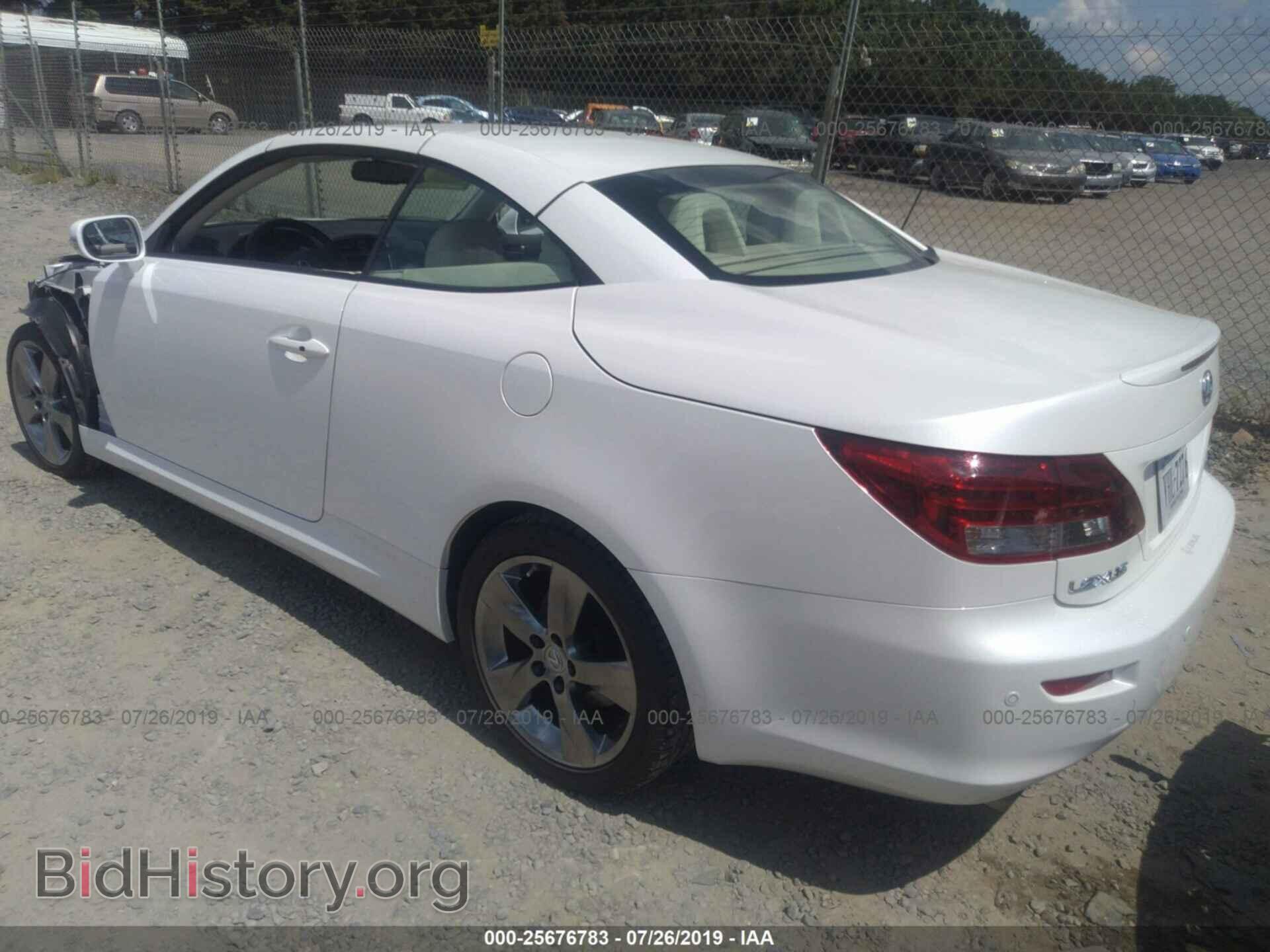 2010 LEXUS IS - VIN: JTHFE2C20A2501169 - Фото 3