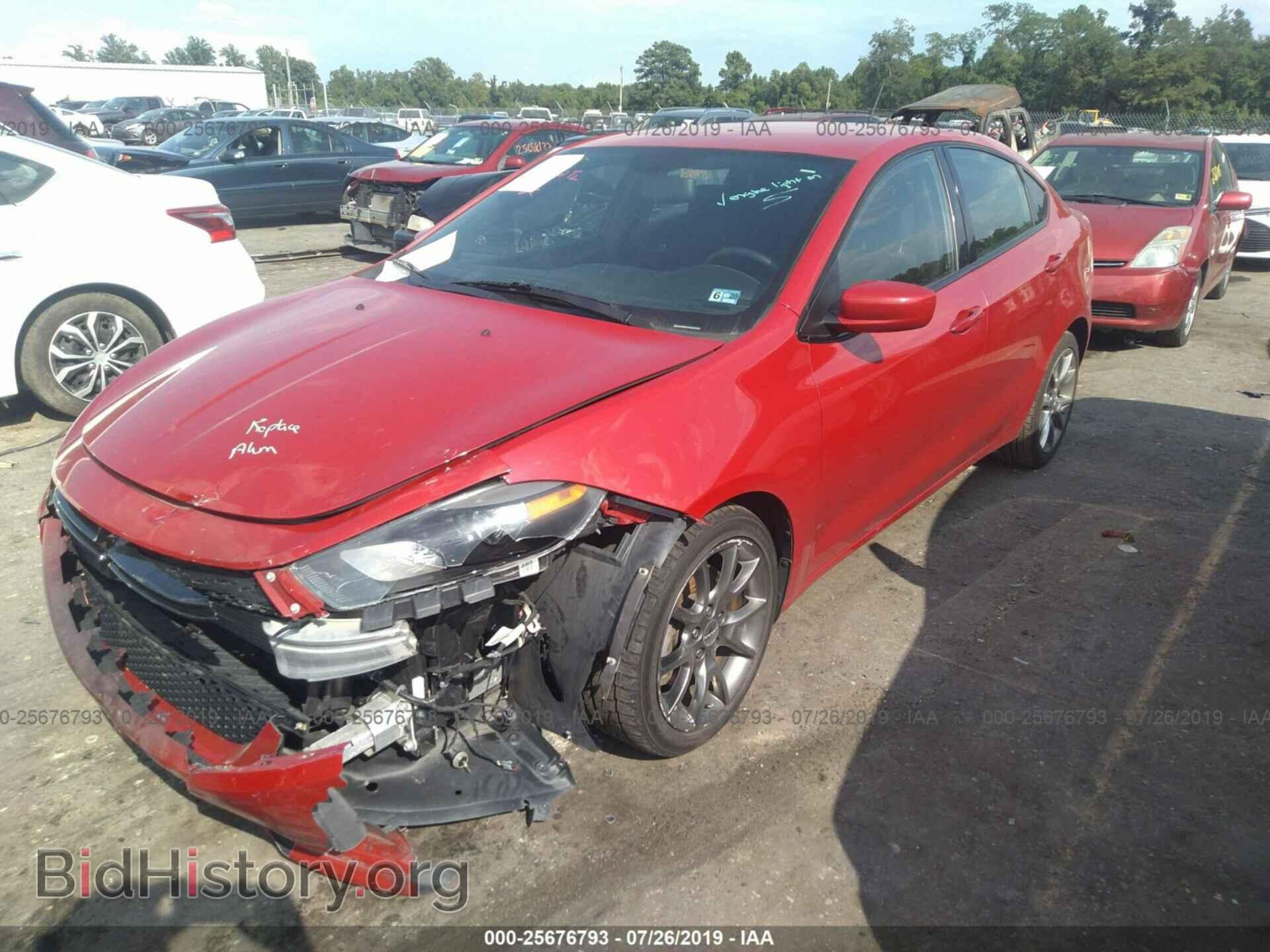 2014 DODGE DART - VIN: 1C3CDFBB0ED669134 - Фото 2