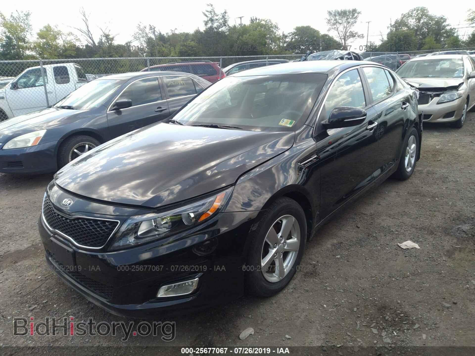 2015 KIA OPTIMA - VIN: 5XXGM4A72FG519502 - Фото 2