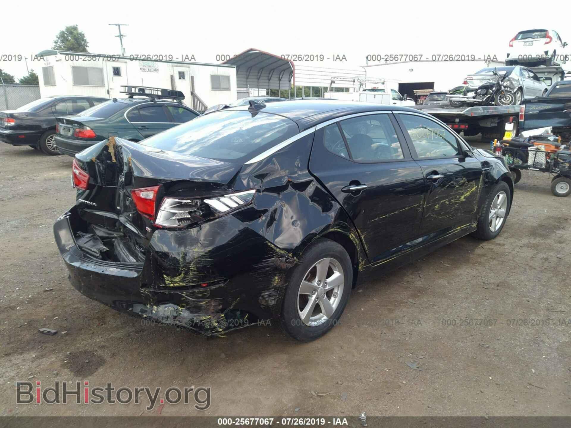2015 KIA OPTIMA - VIN: 5XXGM4A72FG519502 - Фото 4