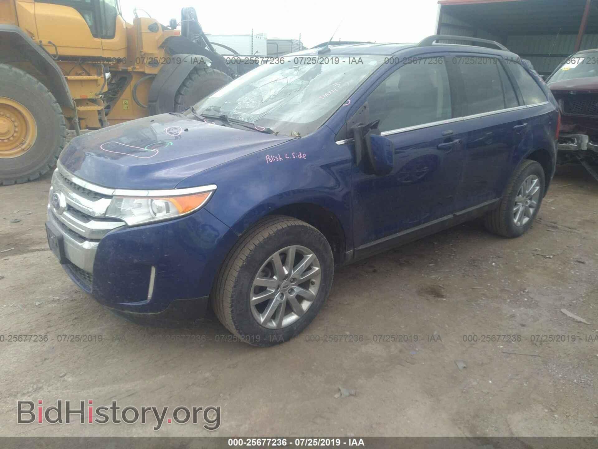 2014 FORD EDGE - VIN: 2FMDK4KC9EBA26527 - Фото 2