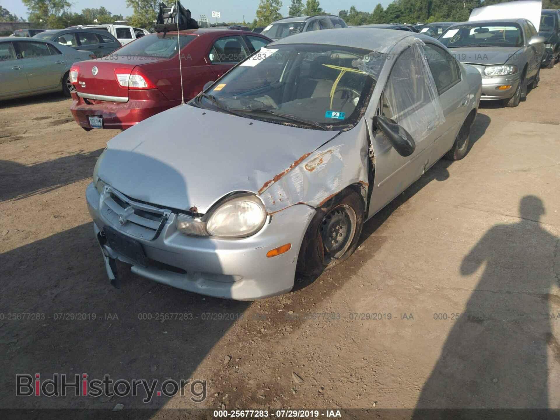 2002 DODGE NEON - VIN: 1B3ES26C72D575996 - Фото 2