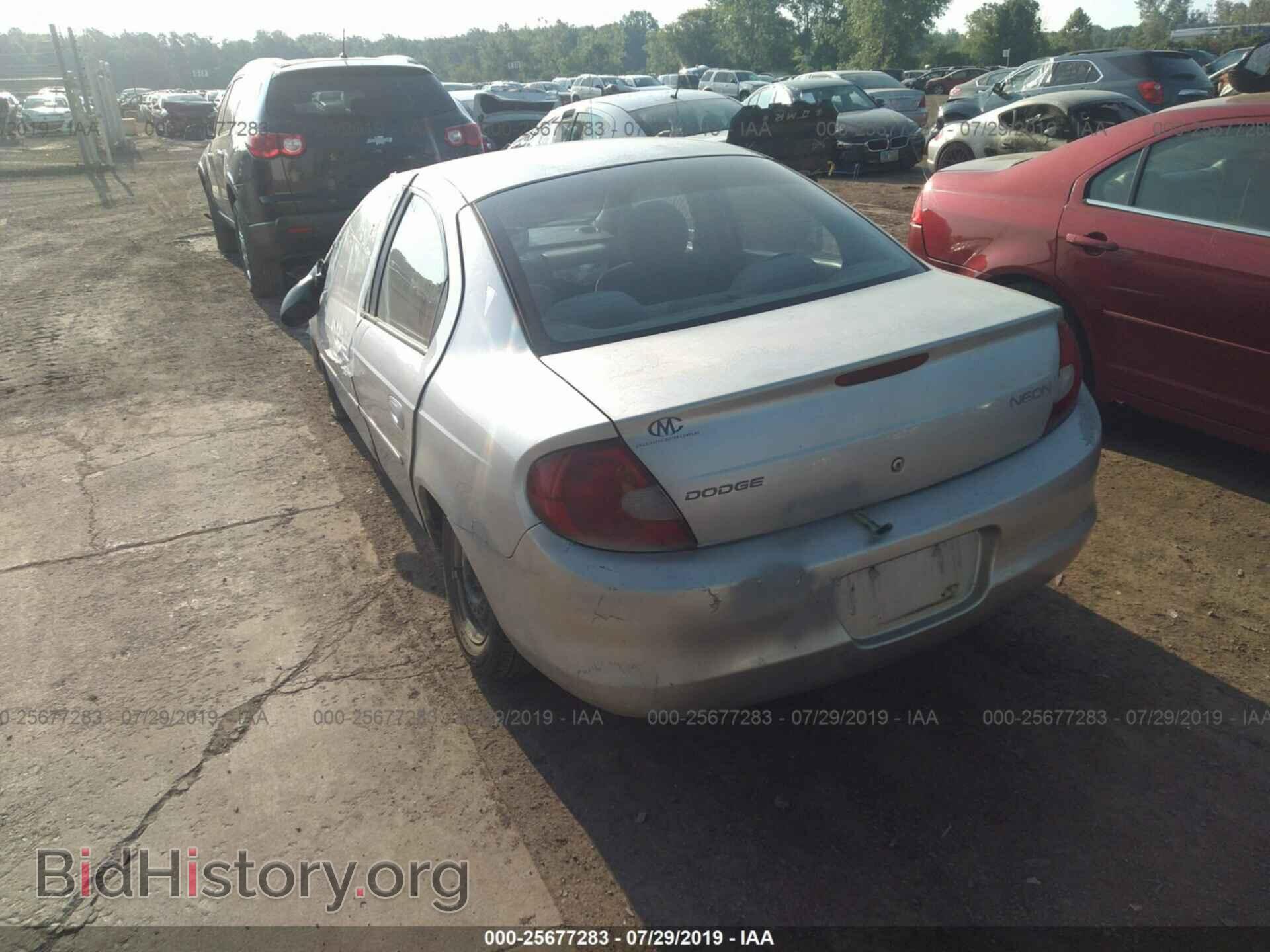 2002 DODGE NEON - VIN: 1B3ES26C72D575996 - Фото 3