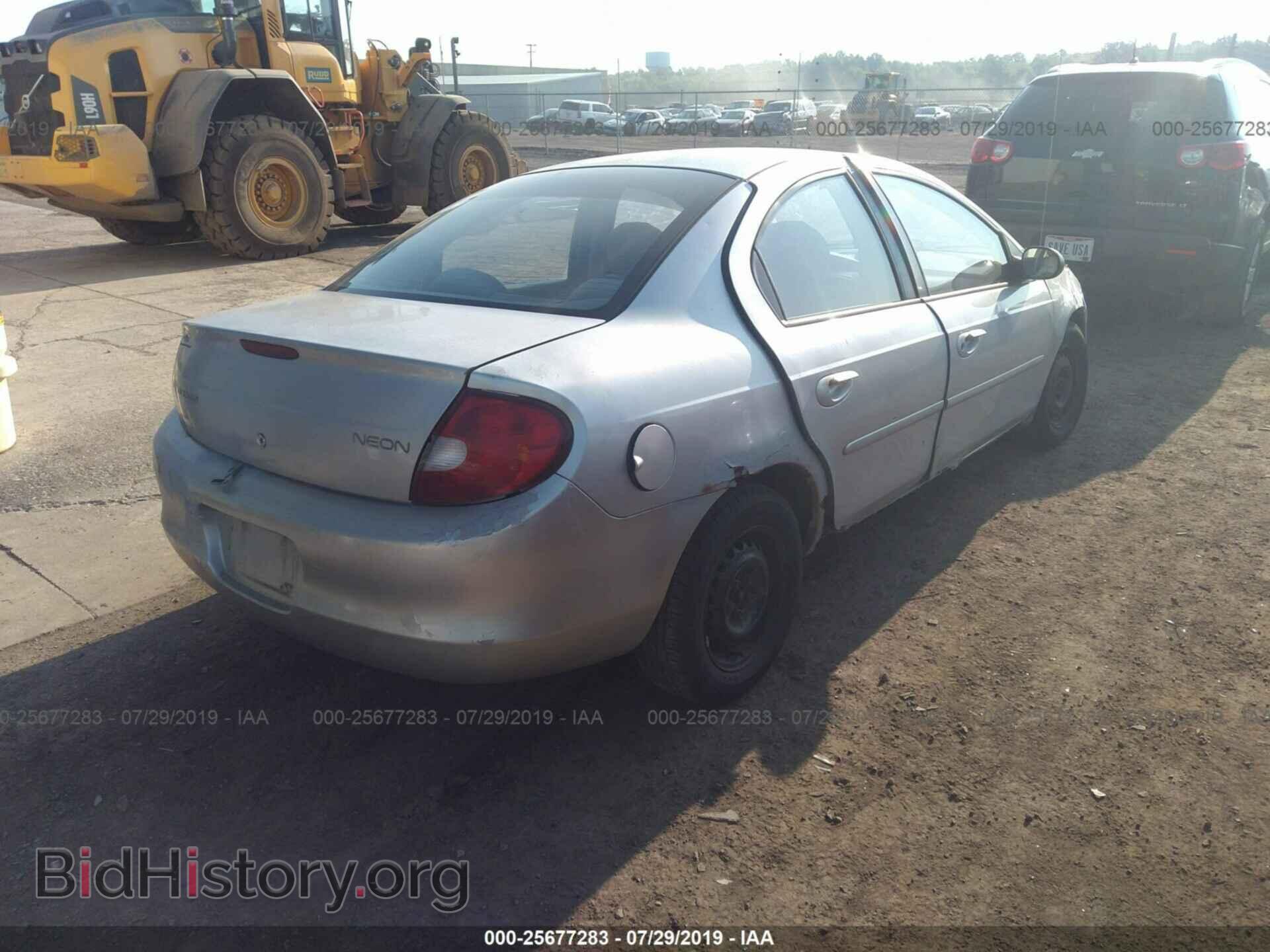 2002 DODGE NEON - VIN: 1B3ES26C72D575996 - Фото 4