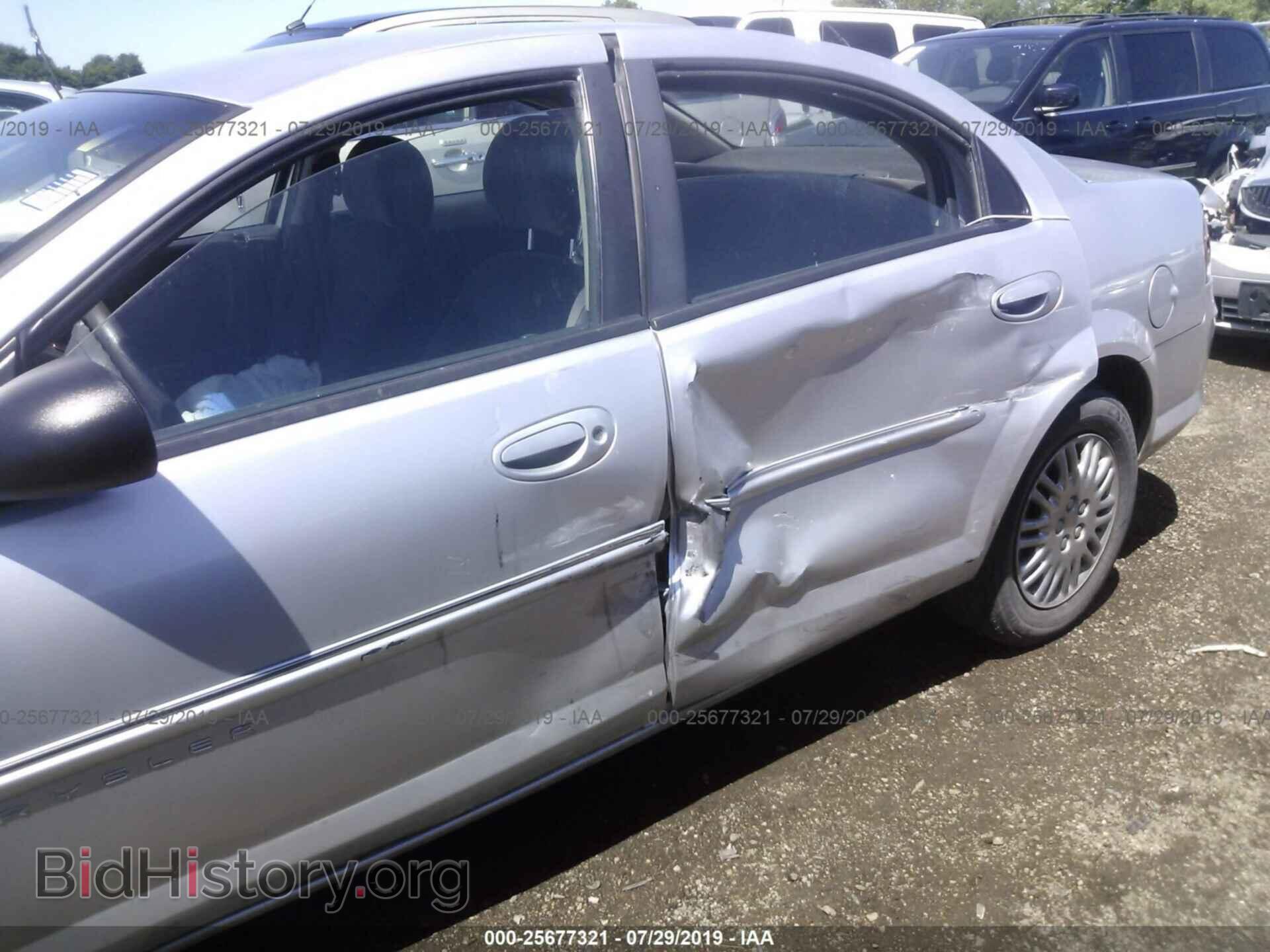 2001 CHRYSLER SEBRING - VIN: 1C3EL46U91N687177 - Фото 6