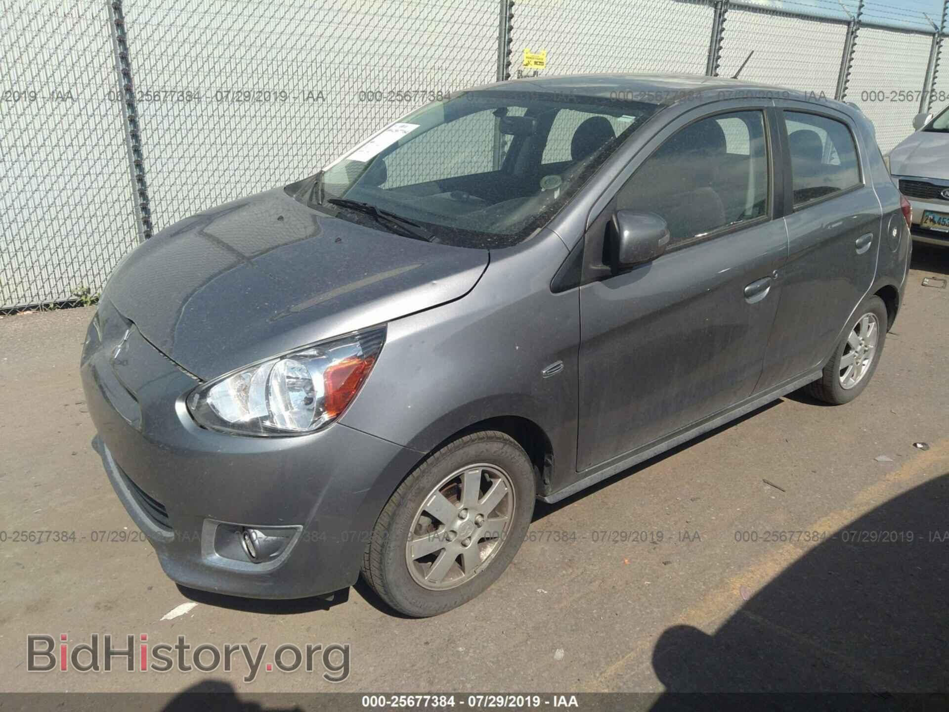 2015 MITSUBISHI MIRAGE - VIN: ML32A4HJ3FH052763 - Фото 2
