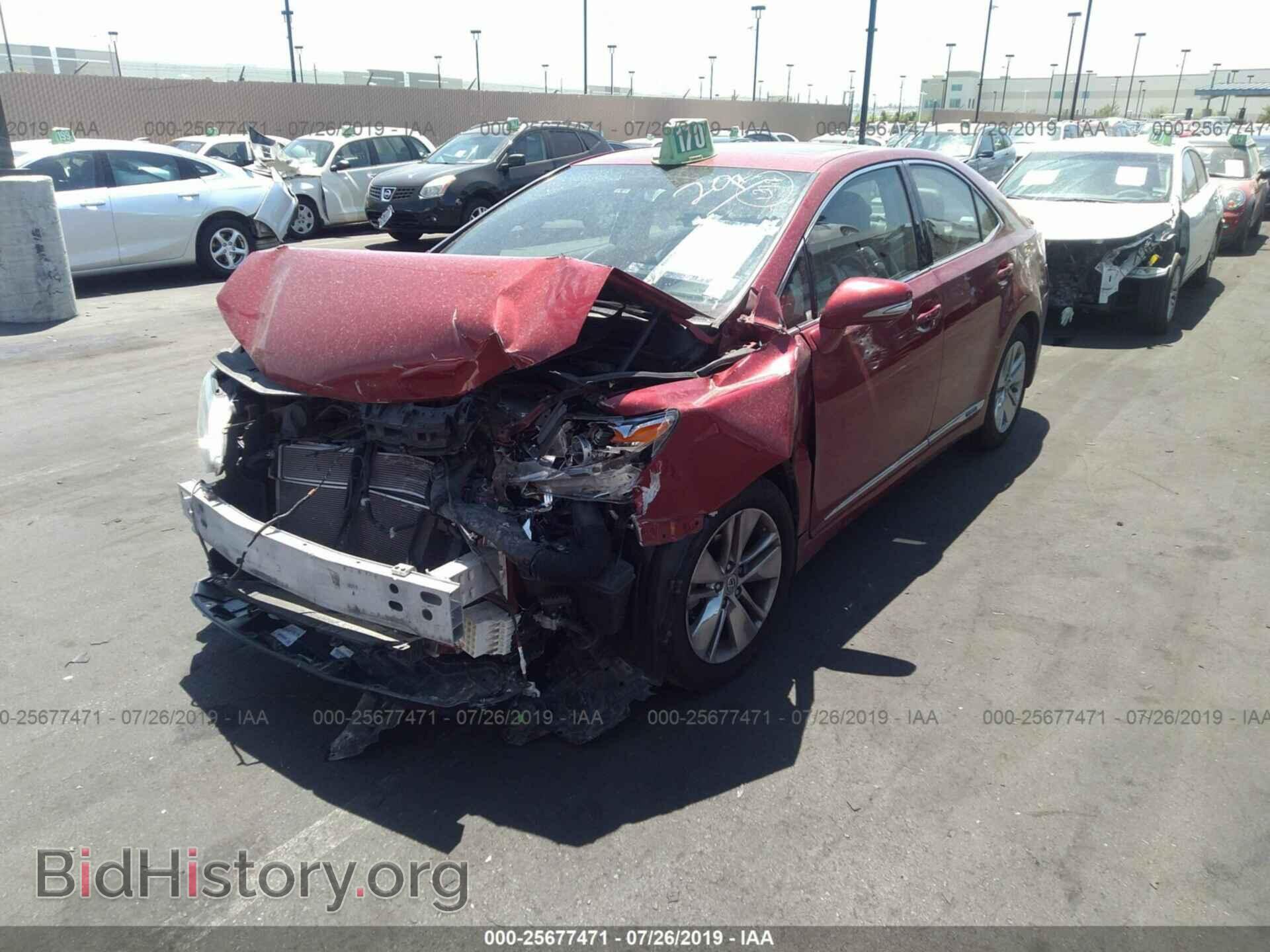 2011 LEXUS HS - VIN: JTHBB1BA7B2046431 - Photo 2