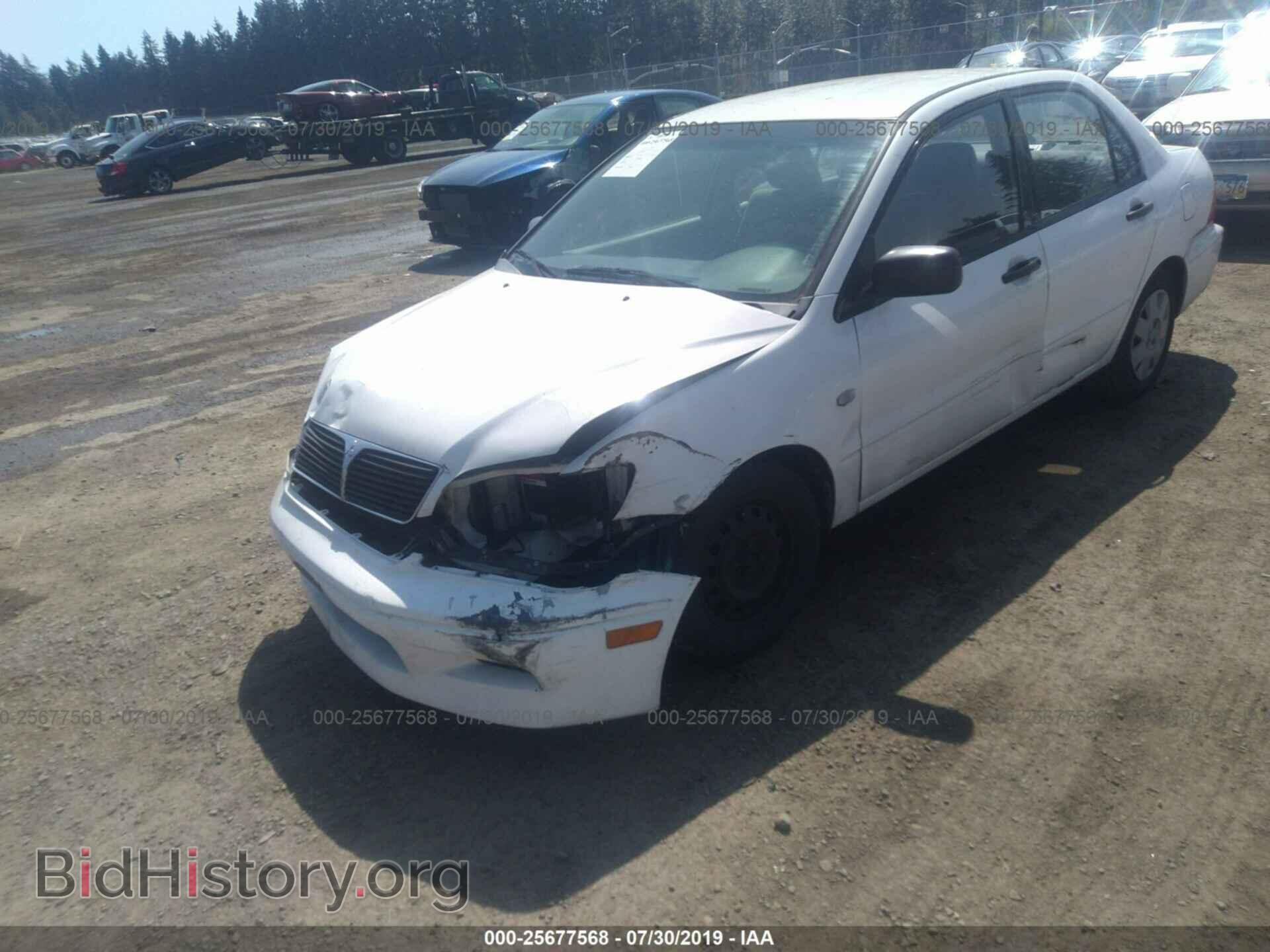 2003 MITSUBISHI LANCER - VIN: JA3AJ26E63U007398 - Фото 2