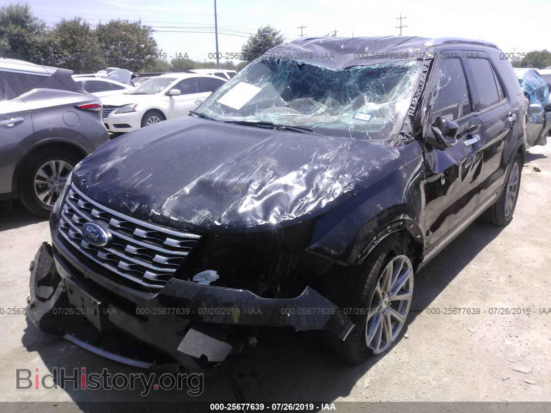 2016 FORD EXPLORER - VIN: 1FM5K7F82GGA07275 - Фото 2