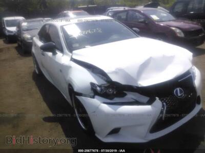 2015 Lexus IS, white — VIN JTHCF1D25F5022521, IAAI