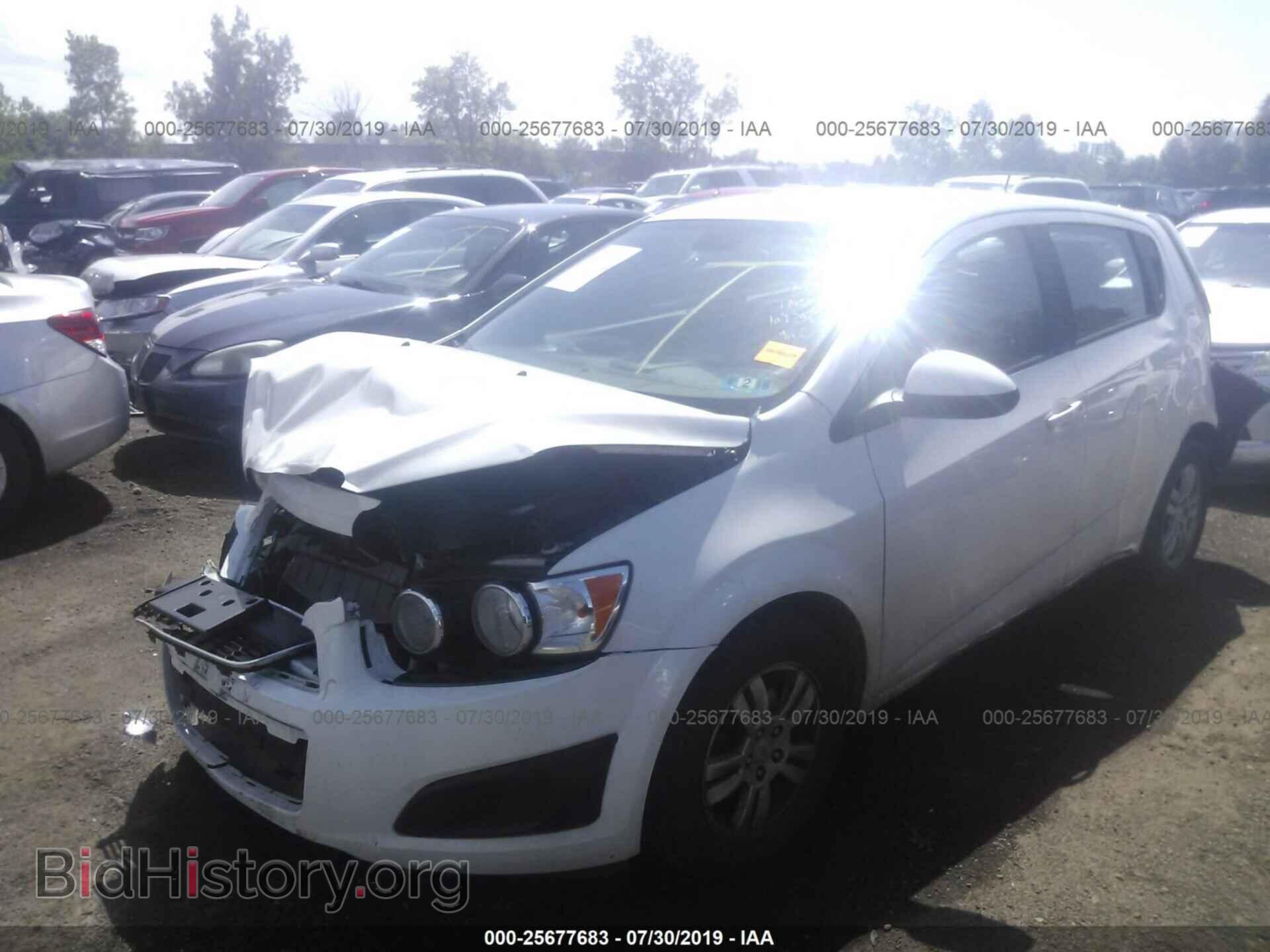 2012 CHEVROLET SONIC - VIN: 1G1JA6SH3C4107296 - Фото 2