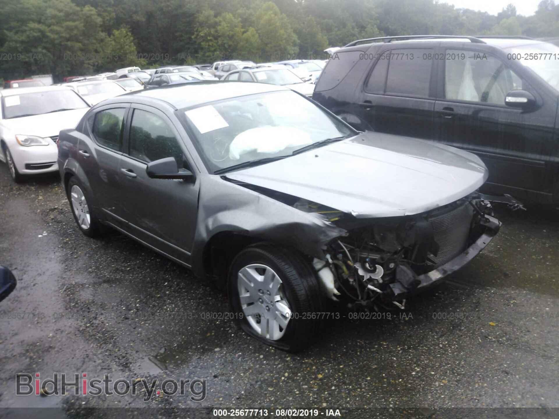 Photo 1C3CDZAB6CN133959 - DODGE AVENGER 2012