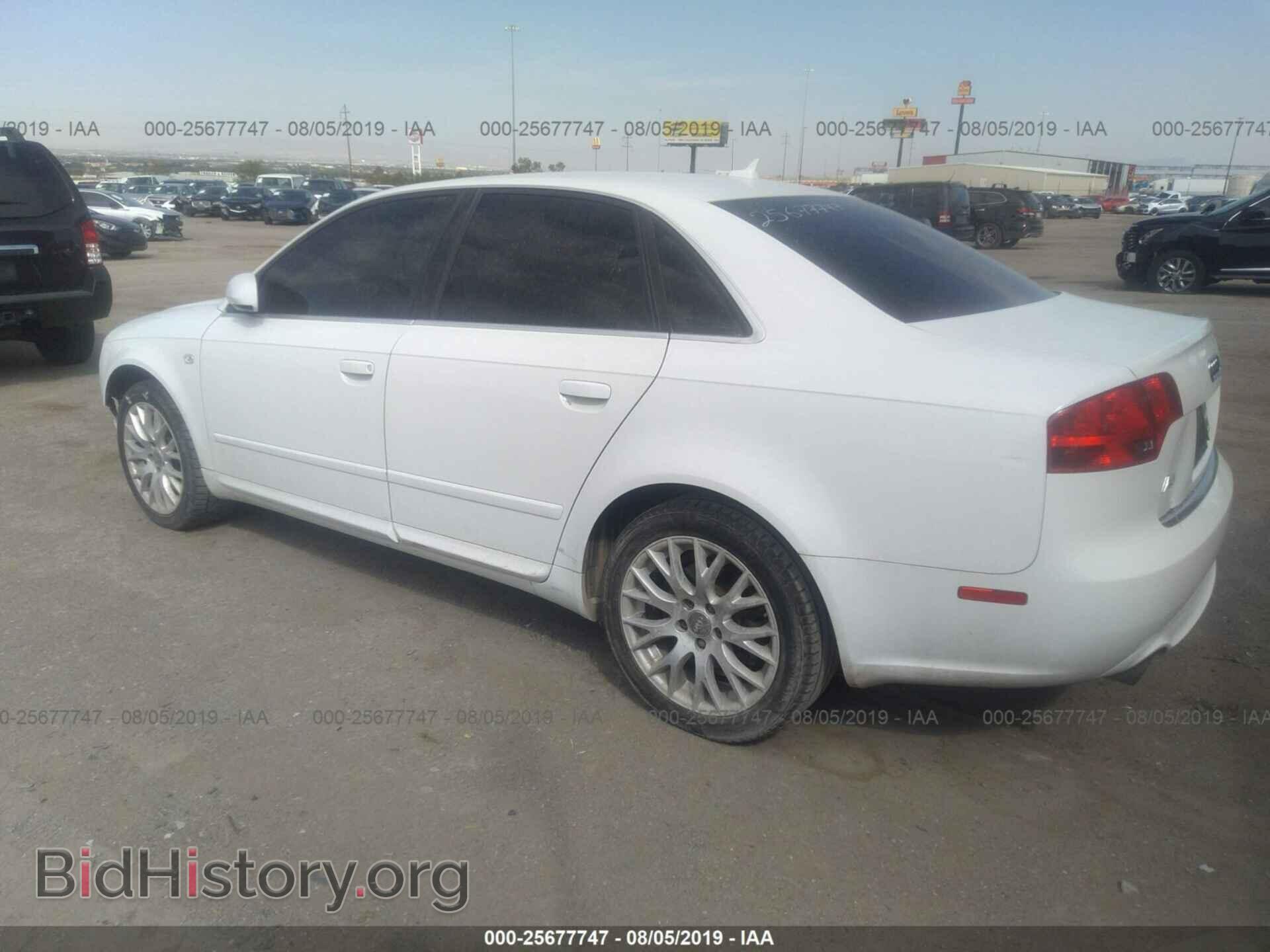 2008 AUDI A4 - VIN: WAUAF78E38A136377 - Фото 3