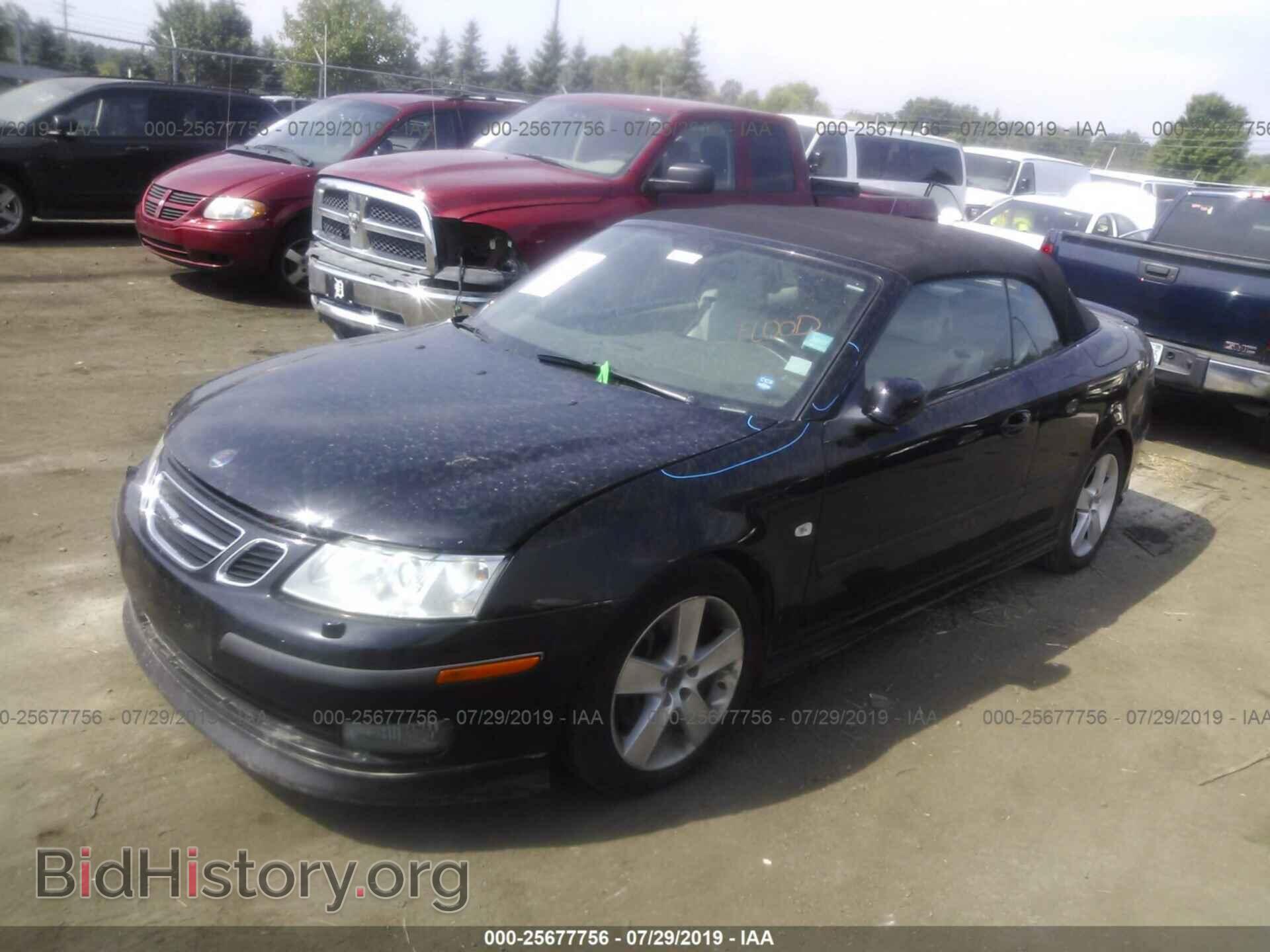 2007 SAAB 9-3 - VIN: YS3FH76U876004254 - Фото 2