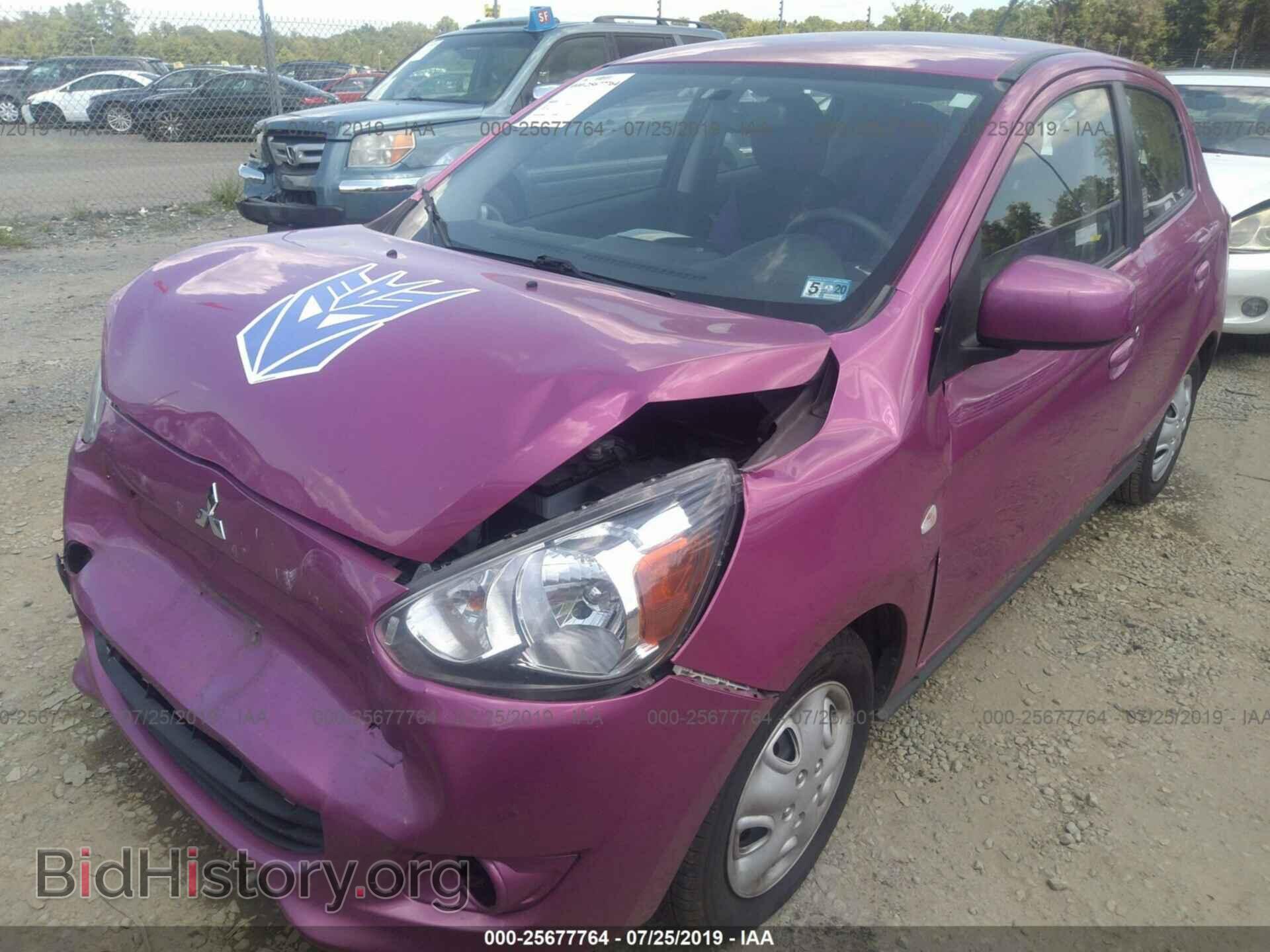 2015 MITSUBISHI MIRAGE - VIN: ML32A3HJ2FH043577 - Photo 2