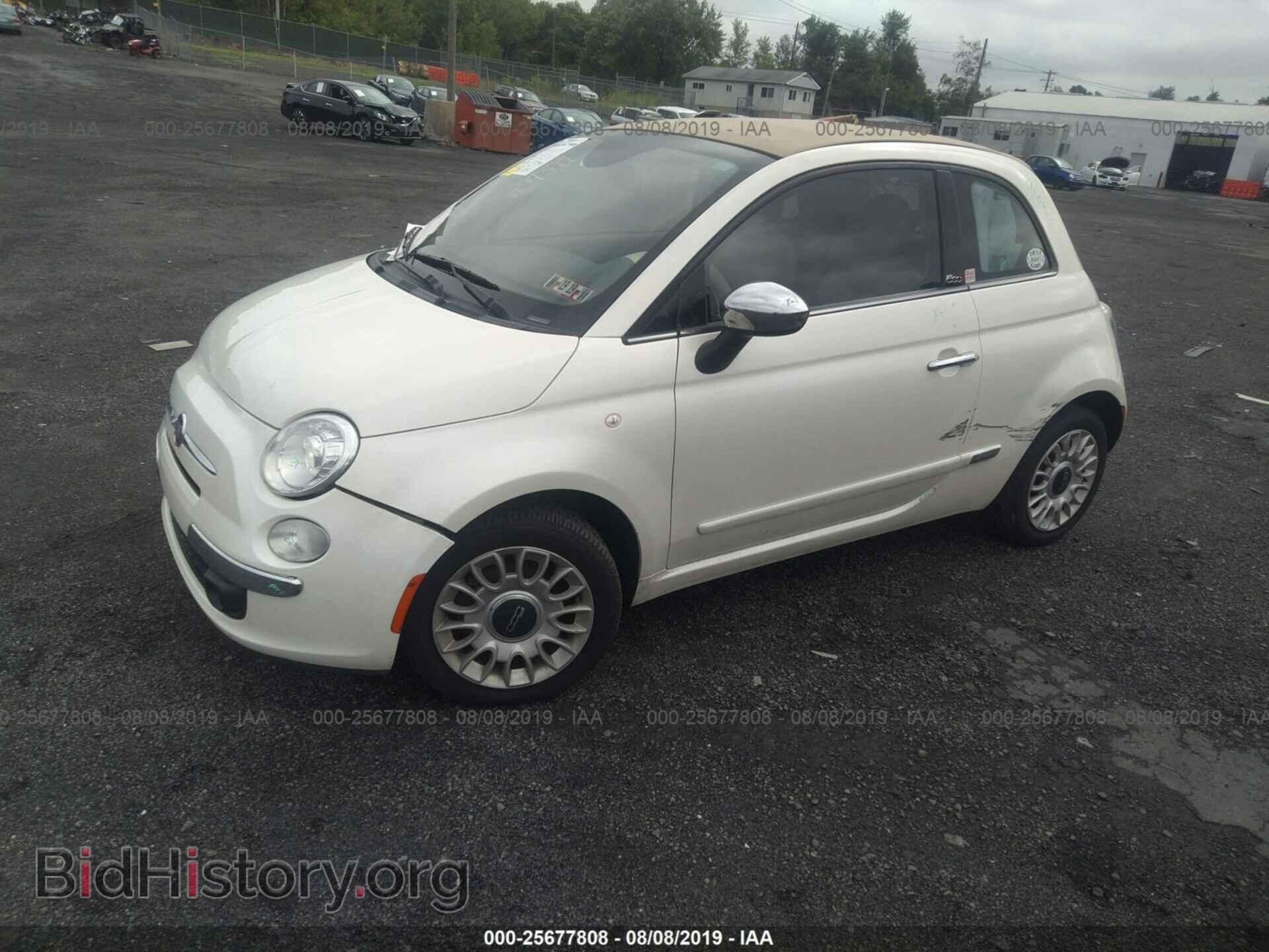 2015 FIAT 500 - VIN: 3C3CFFERXFT562123 - Фото 2