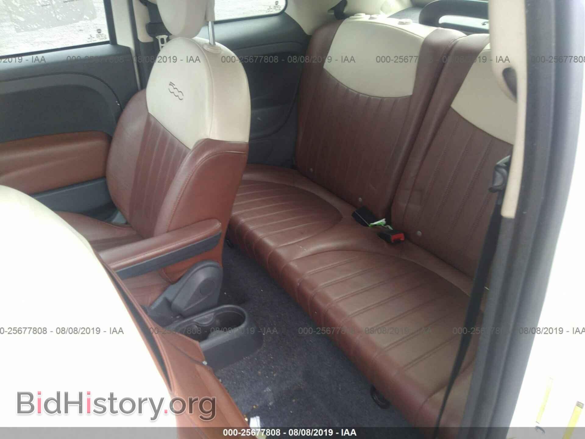 2015 FIAT 500 - VIN: 3C3CFFERXFT562123 - Фото 8