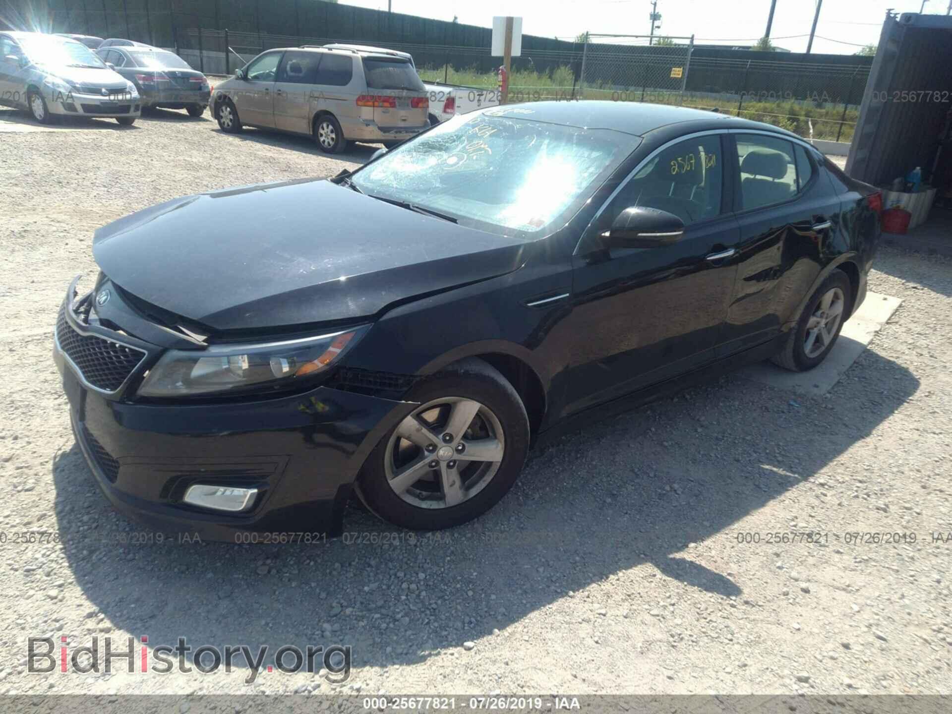 2015 KIA OPTIMA - VIN: 5XXGM4A72FG369018 - Фото 2