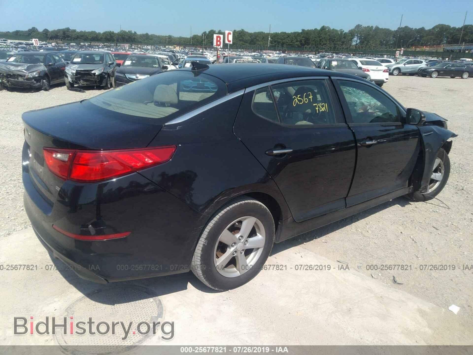 2015 KIA OPTIMA - VIN: 5XXGM4A72FG369018 - Фото 4