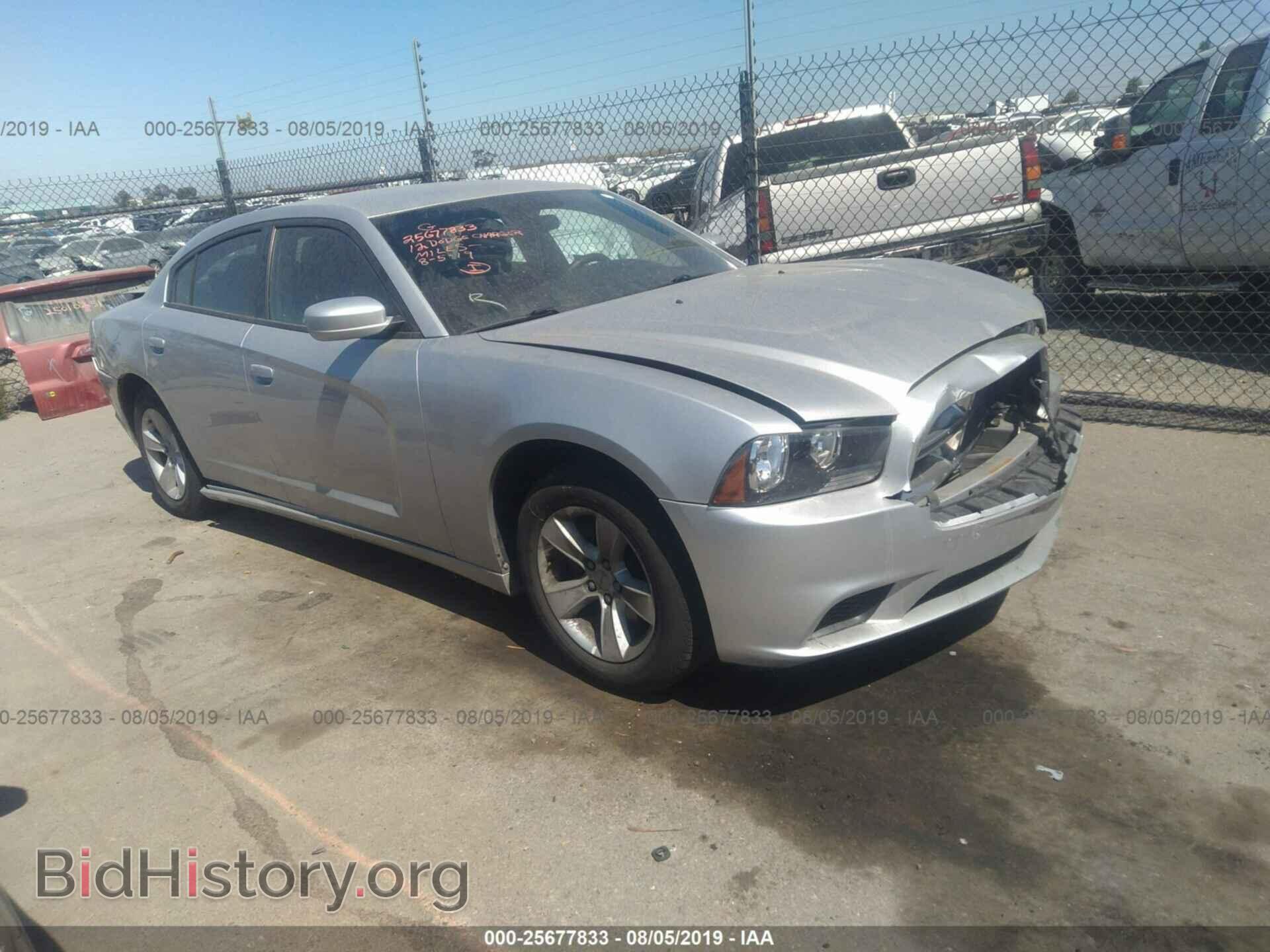 Photo 2C3CDXBG6CH215102 - DODGE CHARGER 2012