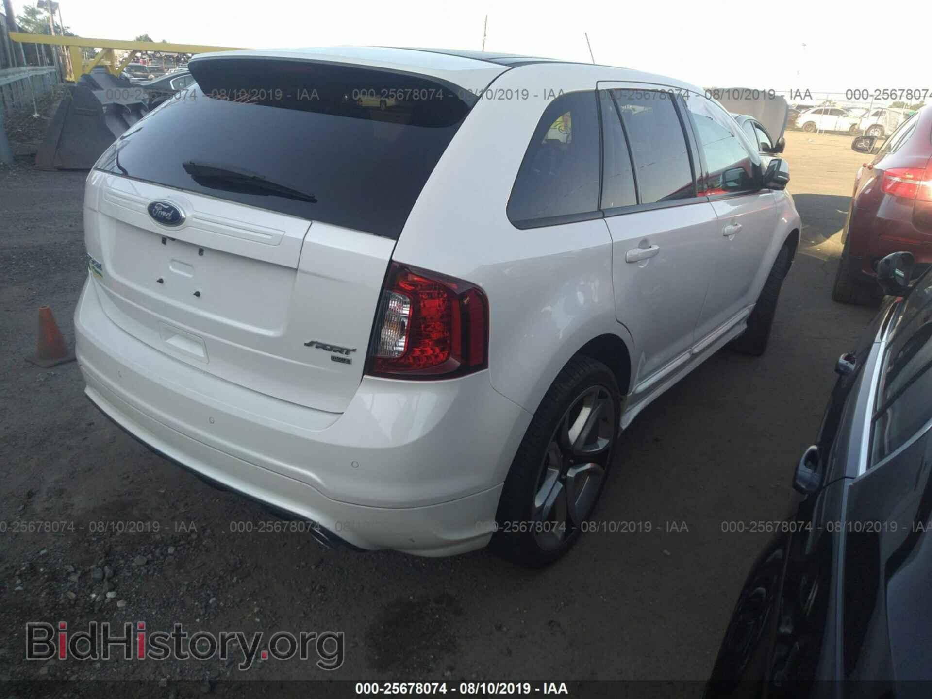 2013 FORD EDGE - VIN: 2FMDK4AK8DBC63937 - Фото 4