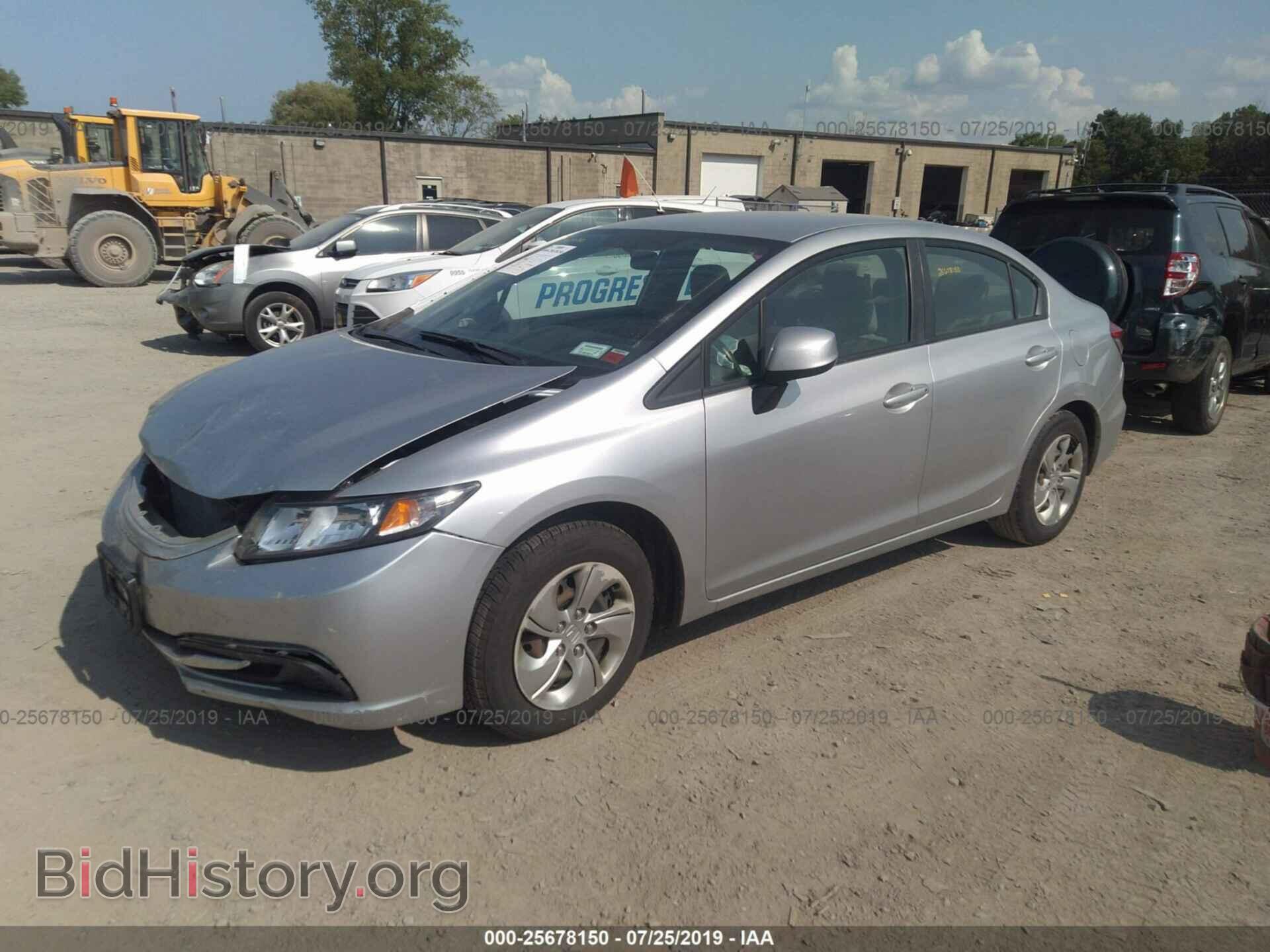 2013 HONDA CIVIC - VIN: 19XFB2F58DE218283 - Фото 2