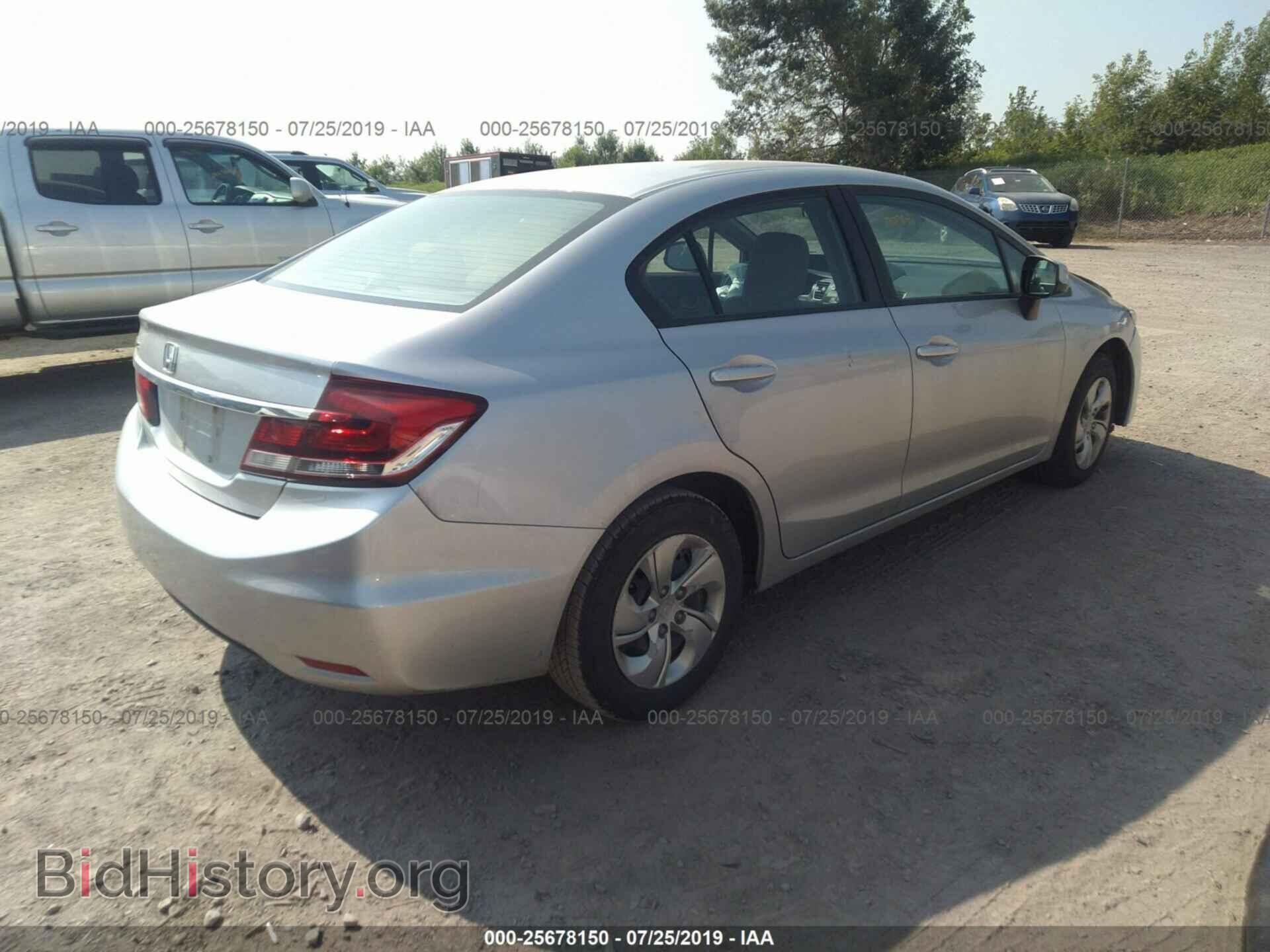 2013 HONDA CIVIC - VIN: 19XFB2F58DE218283 - Фото 4