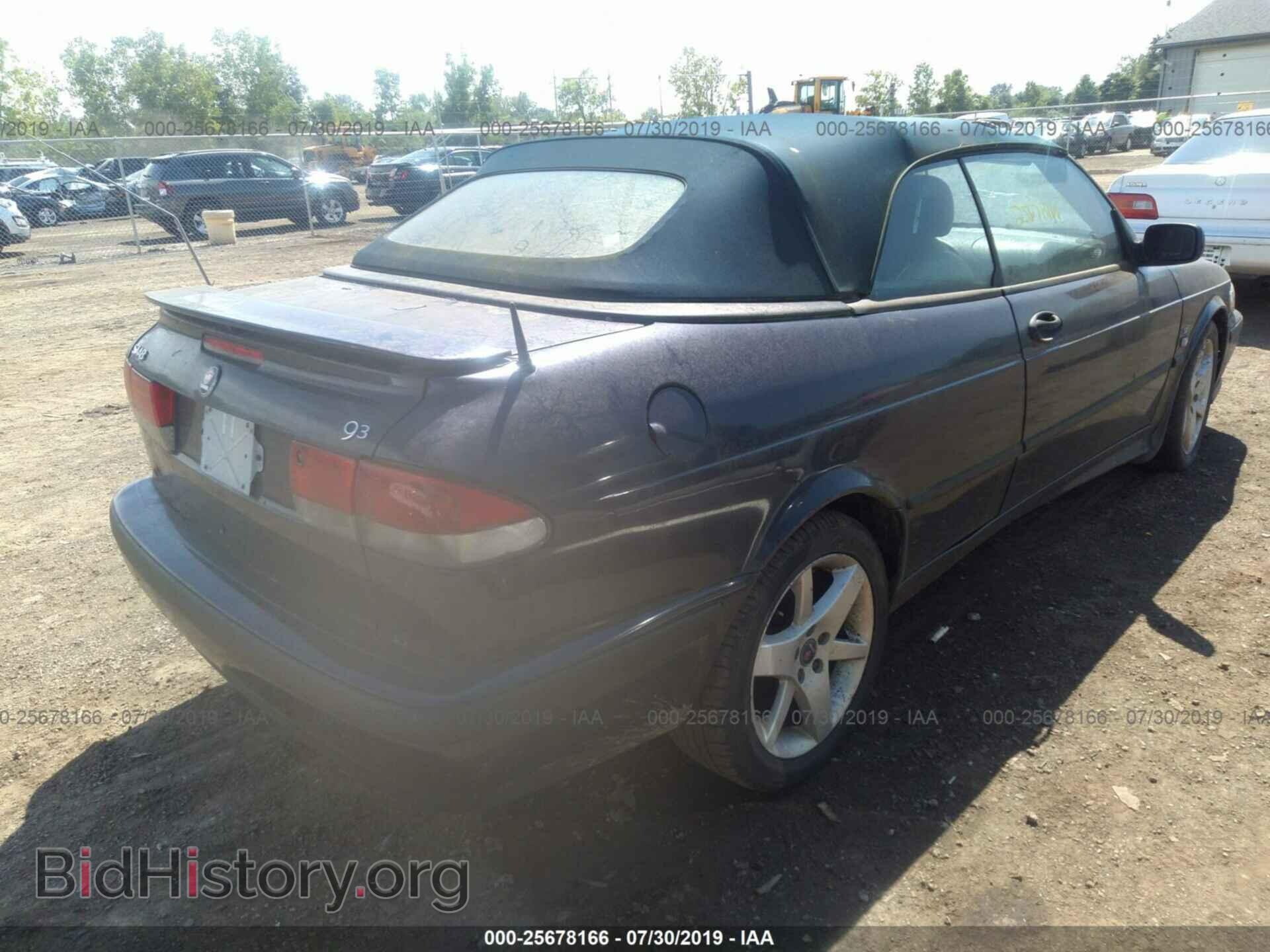 2002 SAAB 9-3 - VIN: YS3DF78K227013592 - Фото 4