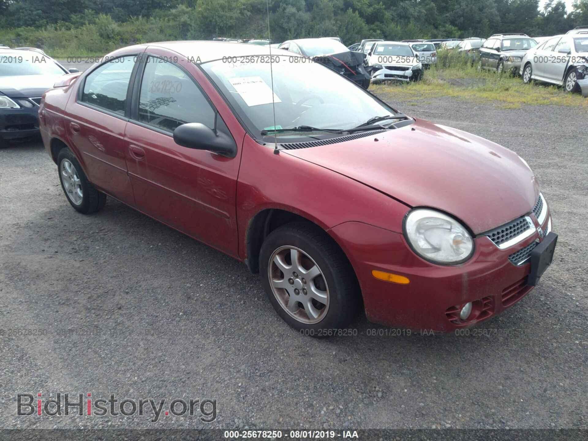 Photo 1B3ES56CX5D198117 - DODGE NEON 2005