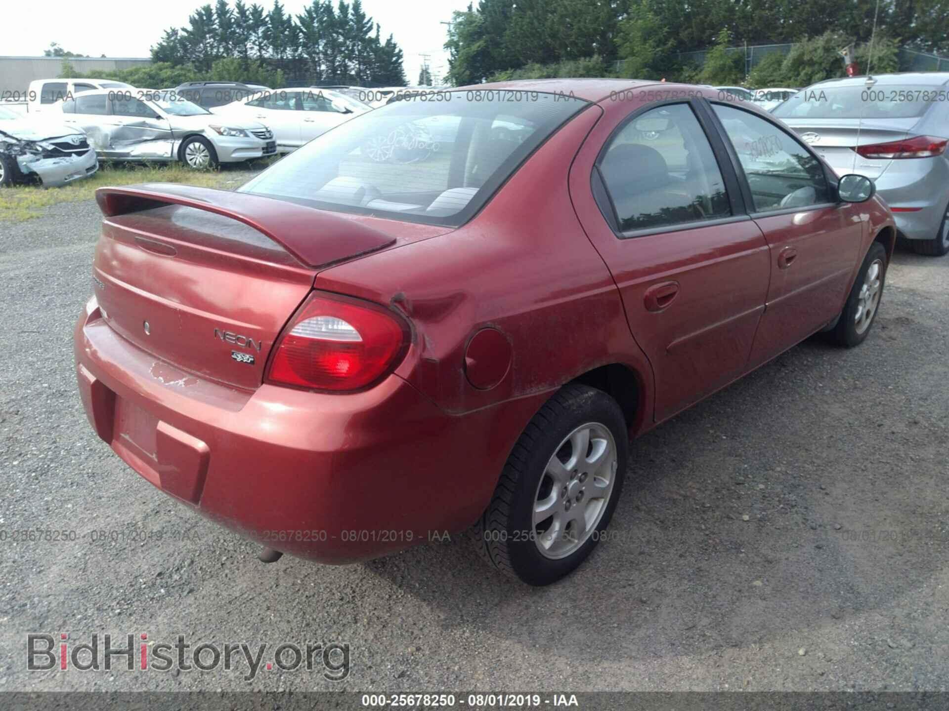 2005 DODGE NEON - VIN: 1B3ES56CX5D198117 - Фото 4