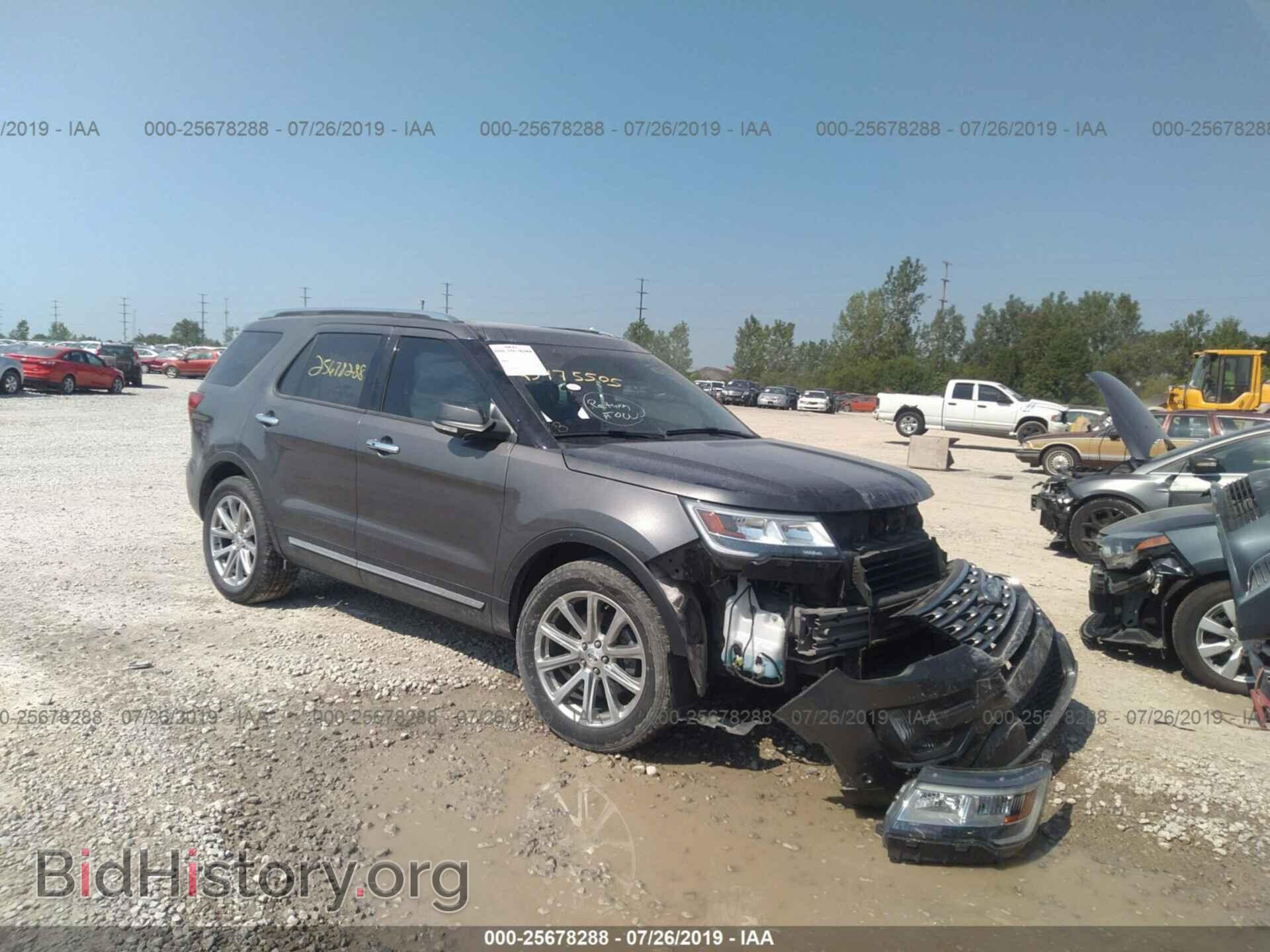Photo 1FM5K8F89GGA94761 - FORD EXPLORER 2016