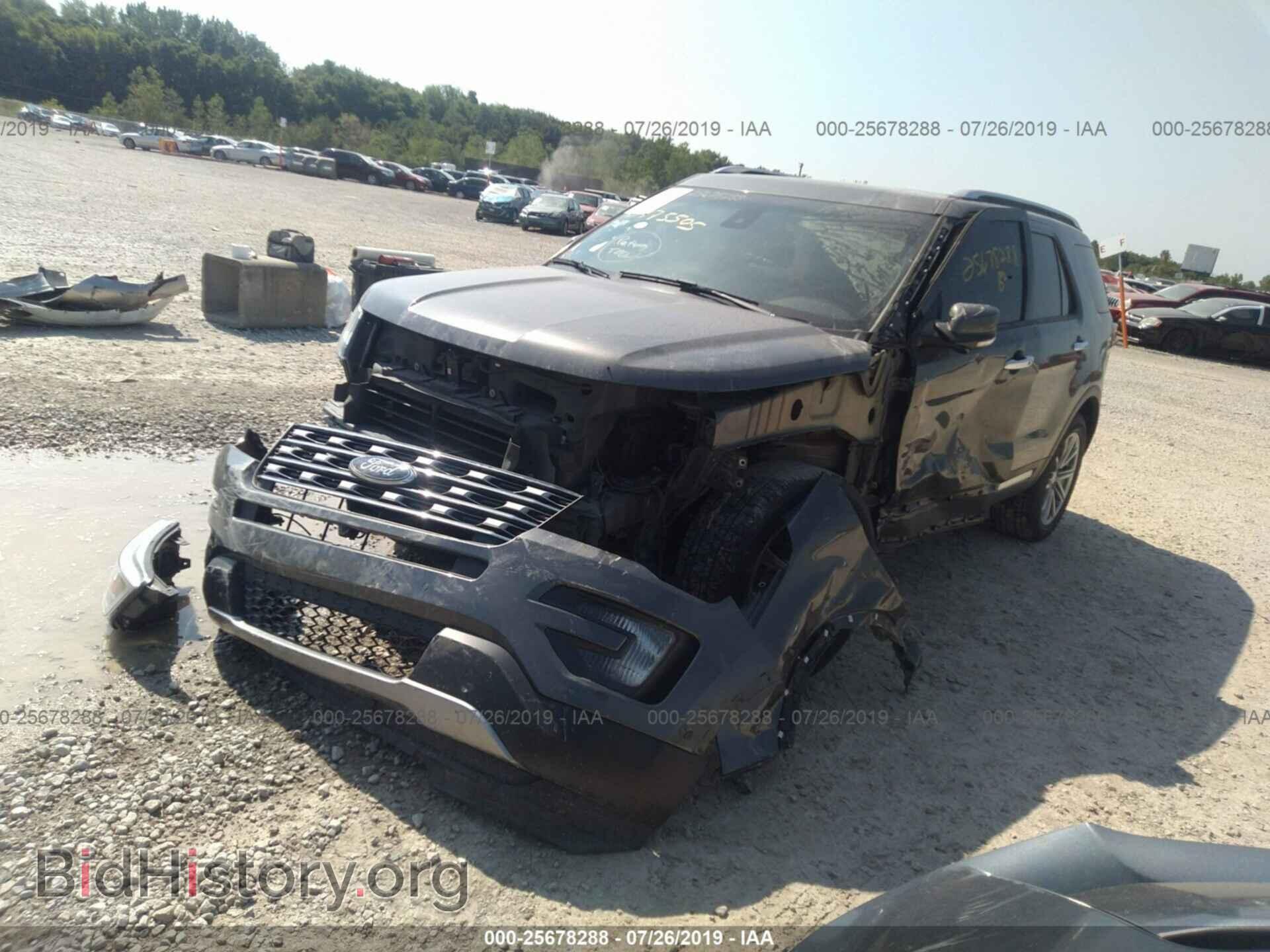 2016 FORD EXPLORER - VIN: 1FM5K8F89GGA94761 - Photo 2