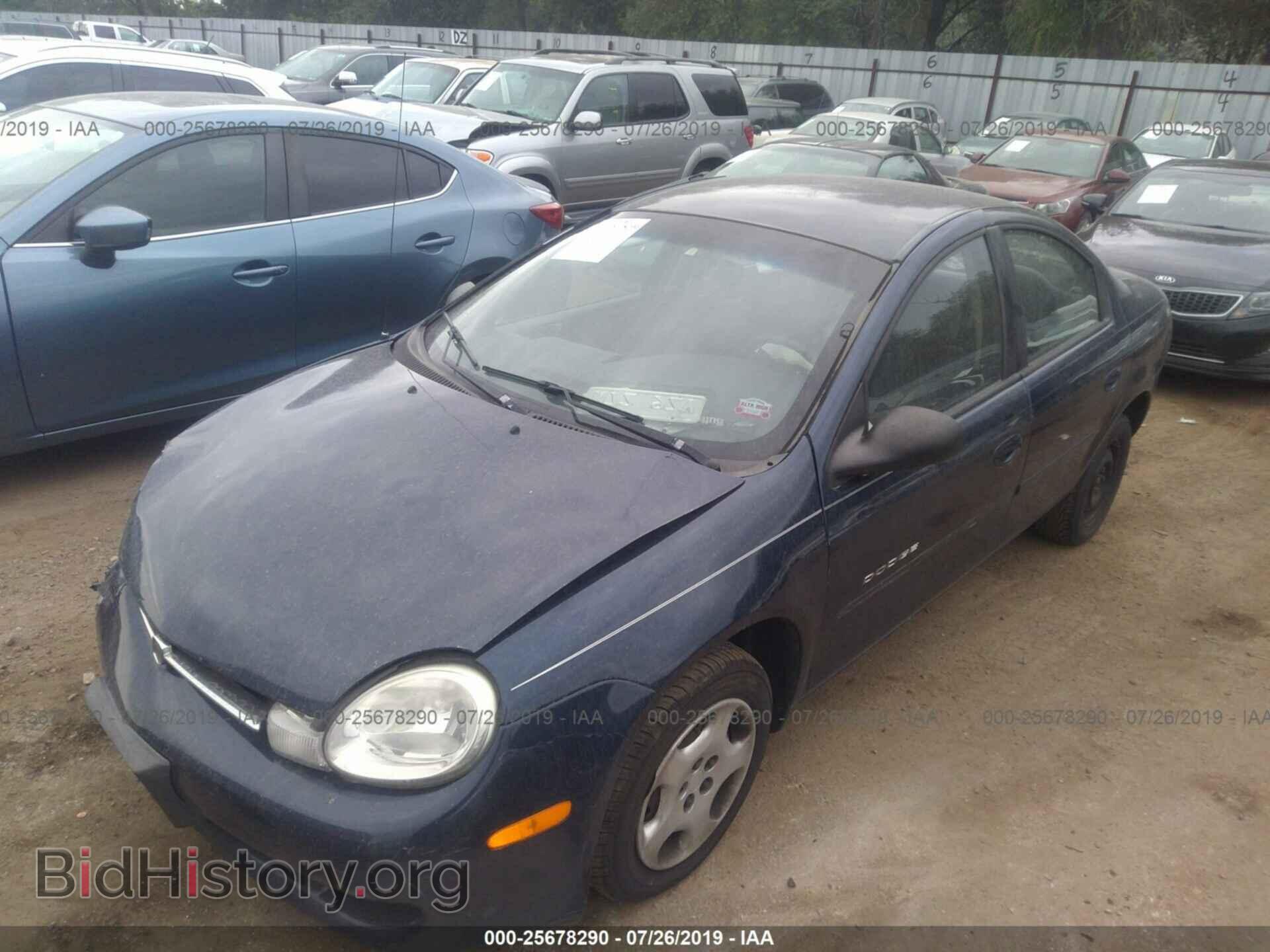 2000 DODGE NEON - VIN: 1B3ES46C5YD693047 - Фото 2