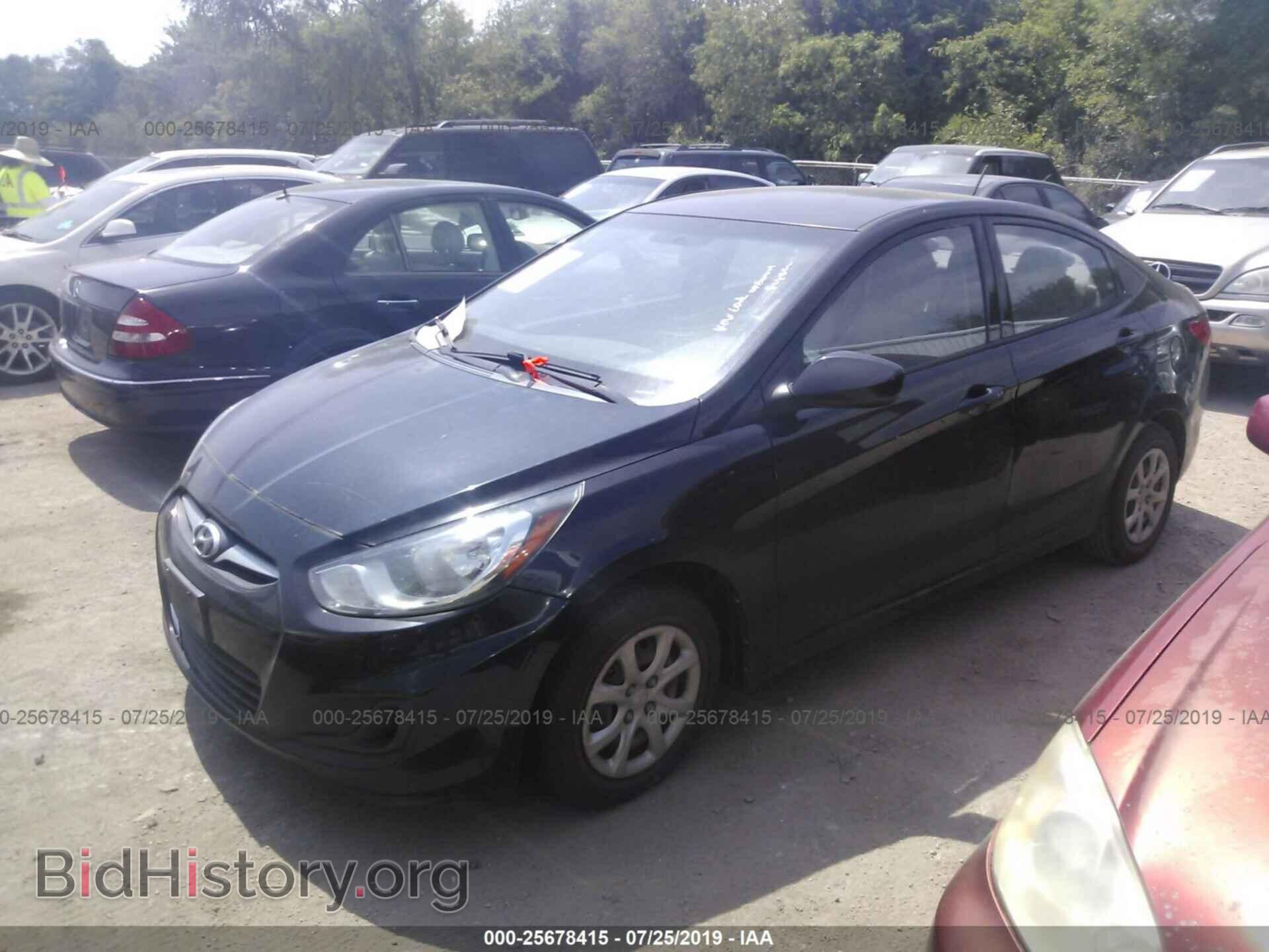 2012 HYUNDAI ACCENT - VIN: KMHCT4AE0CU054171 - Фото 2