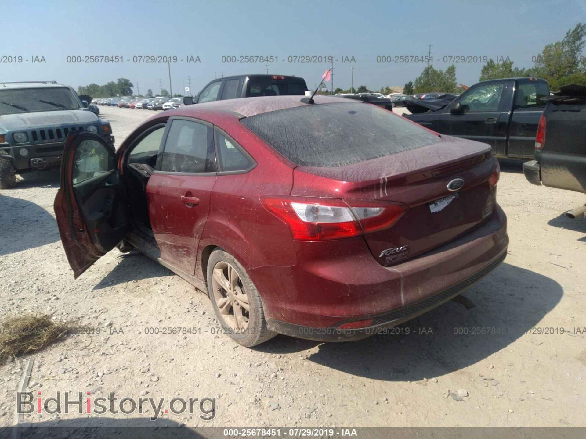 2013 FORD FOCUS - VIN: 1FADP3F2XDL188334 - Фото 3