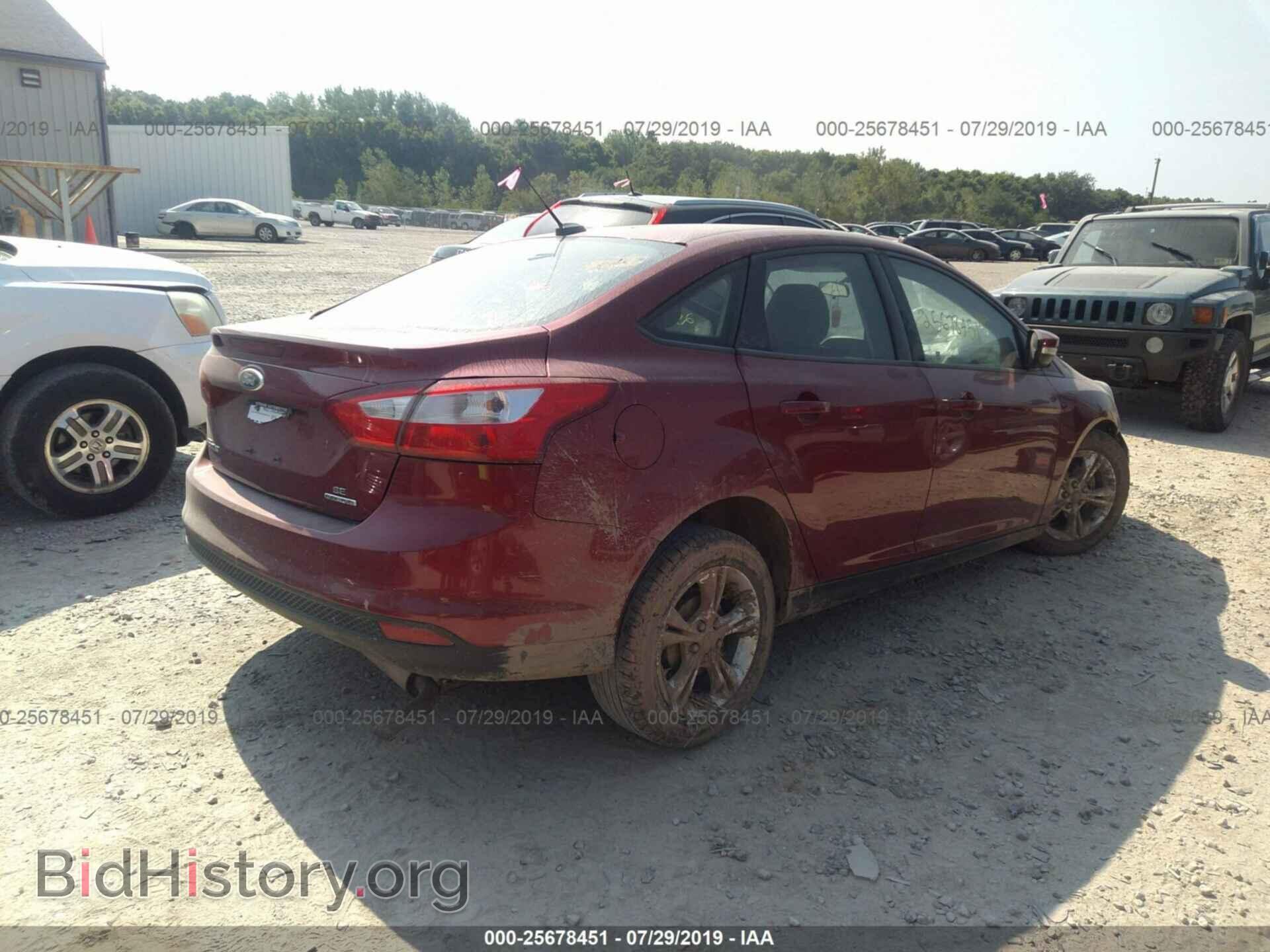2013 FORD FOCUS - VIN: 1FADP3F2XDL188334 - Фото 4