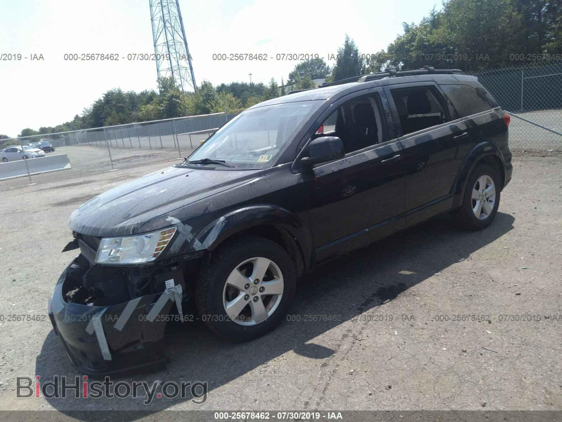 2012 DODGE JOURNEY - VIN: 3C4PDCBG4CT296534 - Фото 2