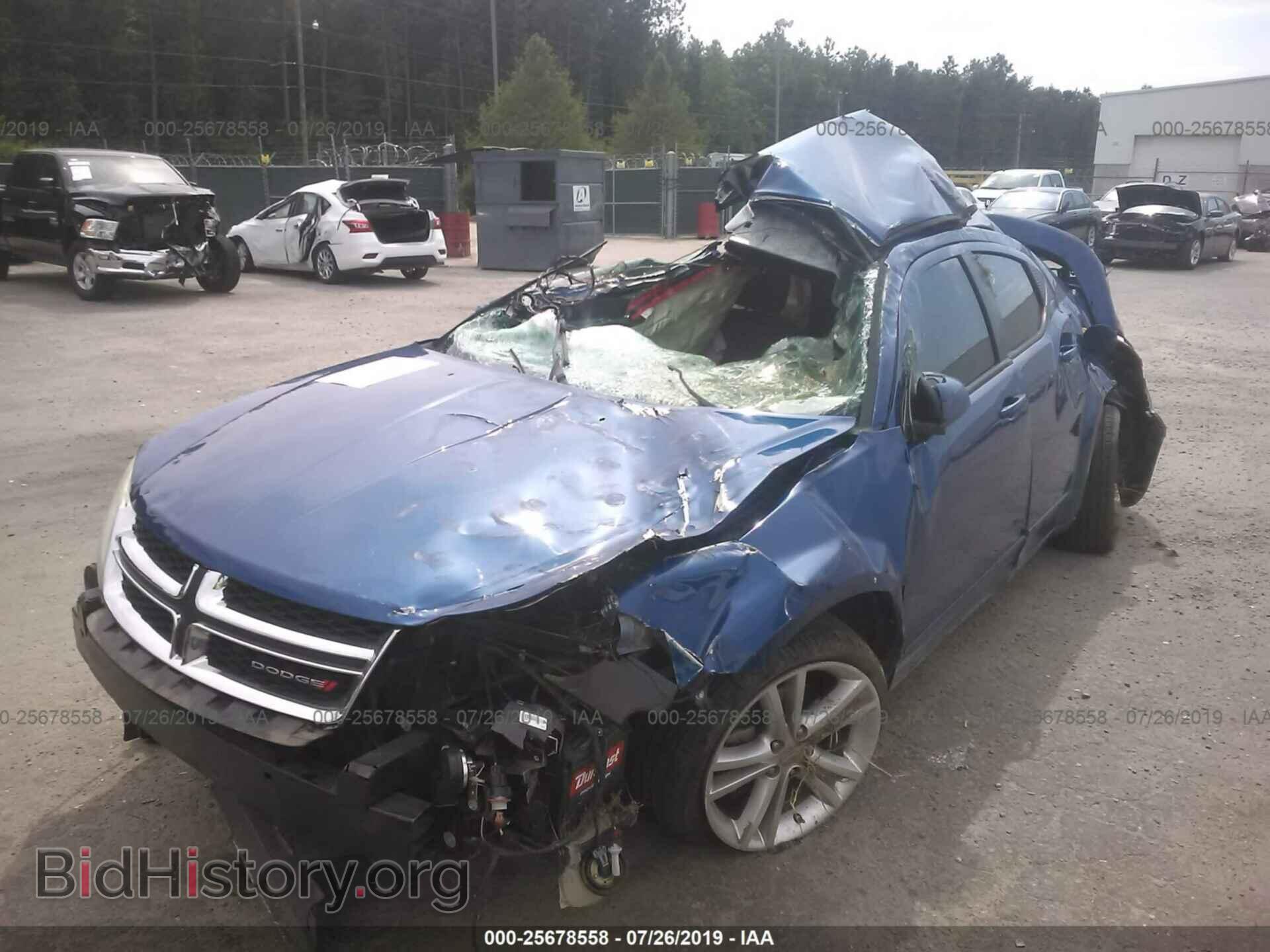 2012 DODGE AVENGER - VIN: 1C3CDZEG7CN251668 - Фото 2