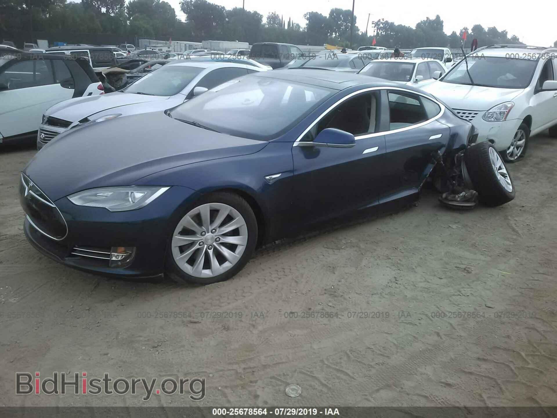2016 TESLA MODEL S - VIN: 5YJSA1E23GF134308 - Фото 2