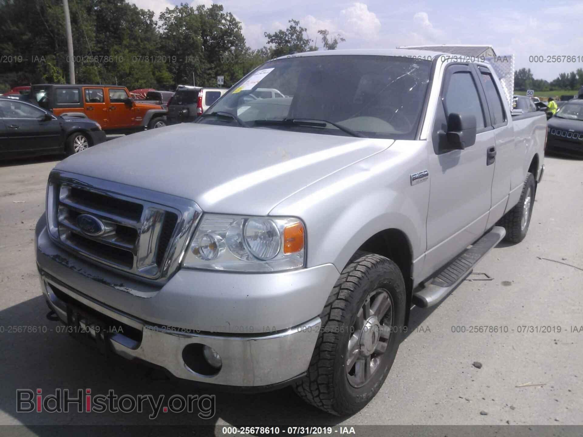 2008 FORD F150 - VIN: 1FTPX14548FB37389 - Фото 2