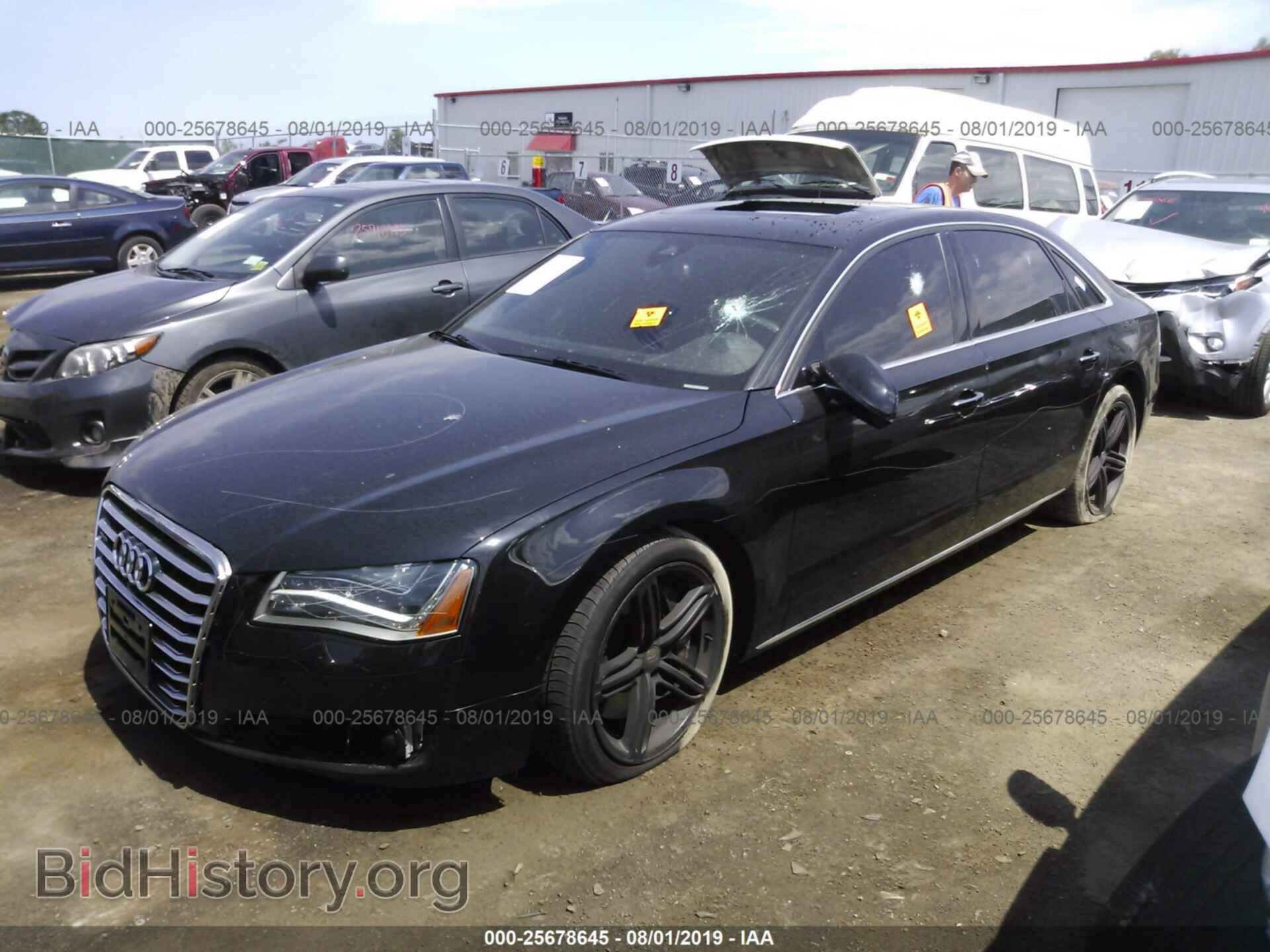 2013 AUDI A8 - VIN: WAUR2AFD1DN017607 - Photo 2